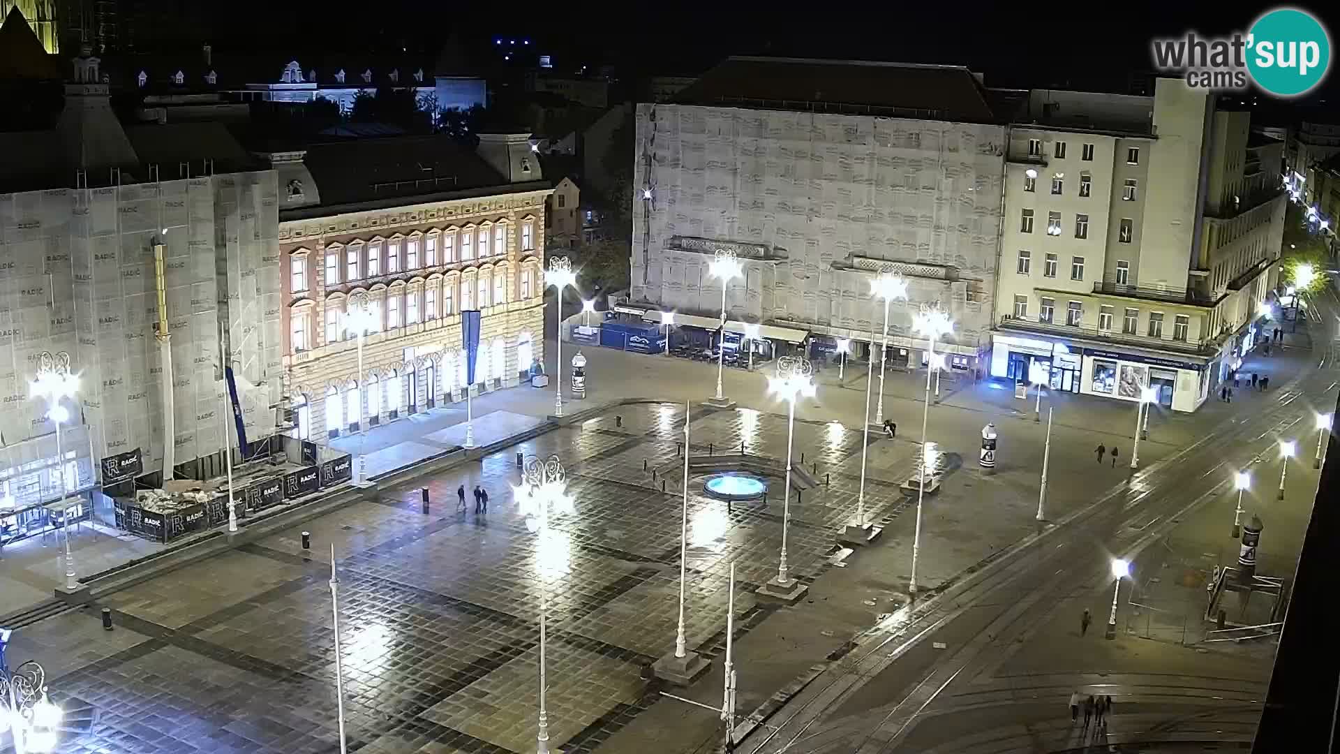 Ban Jelačić live cam Zagreb – Hotel Dubrovnik