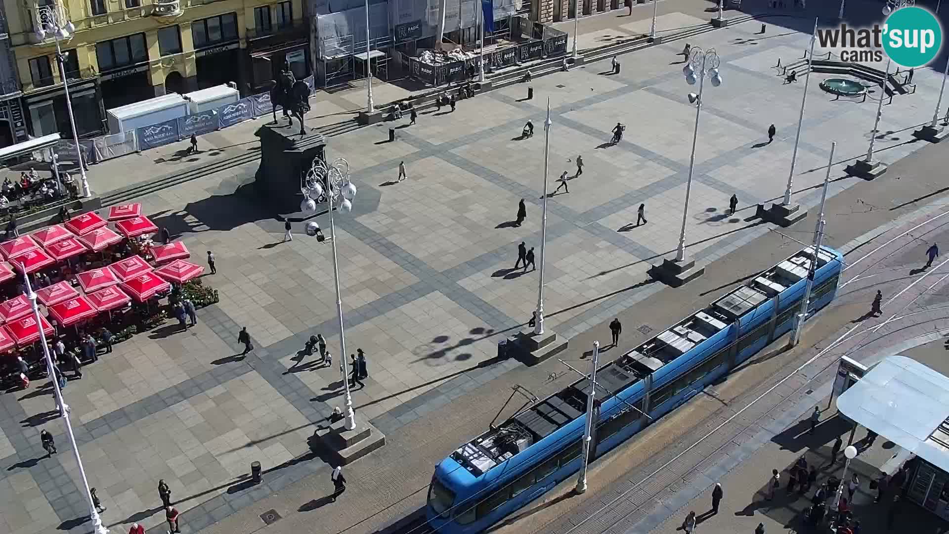 Webcam live Zagreb – Ban Jelačić Platz
