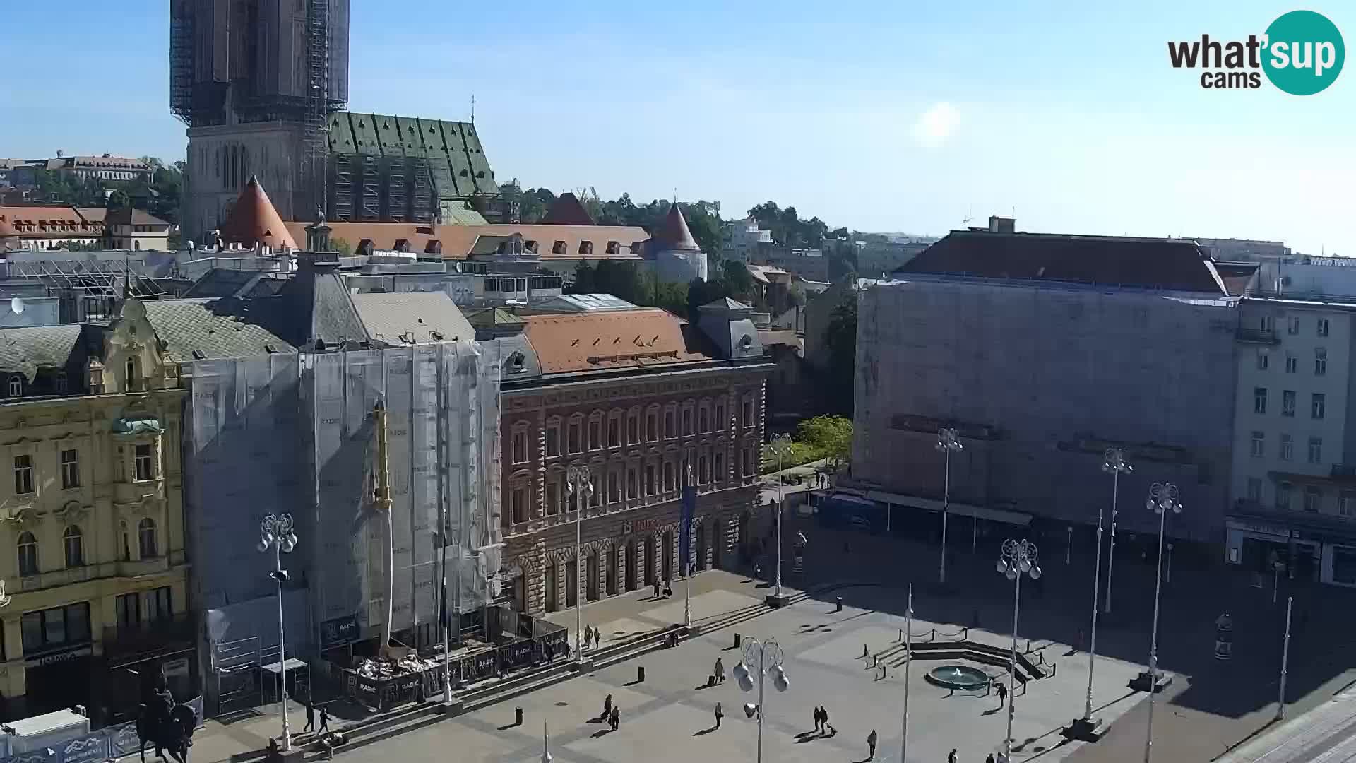 Ban Jelačić live cam Zagreb – Hotel Dubrovnik