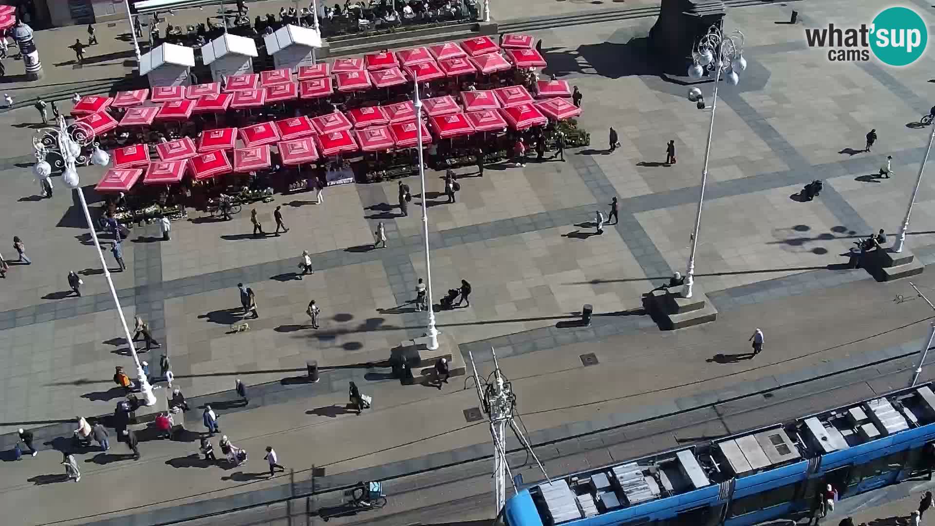 Ban Jelačić live cam Zagreb – Hotel Dubrovnik