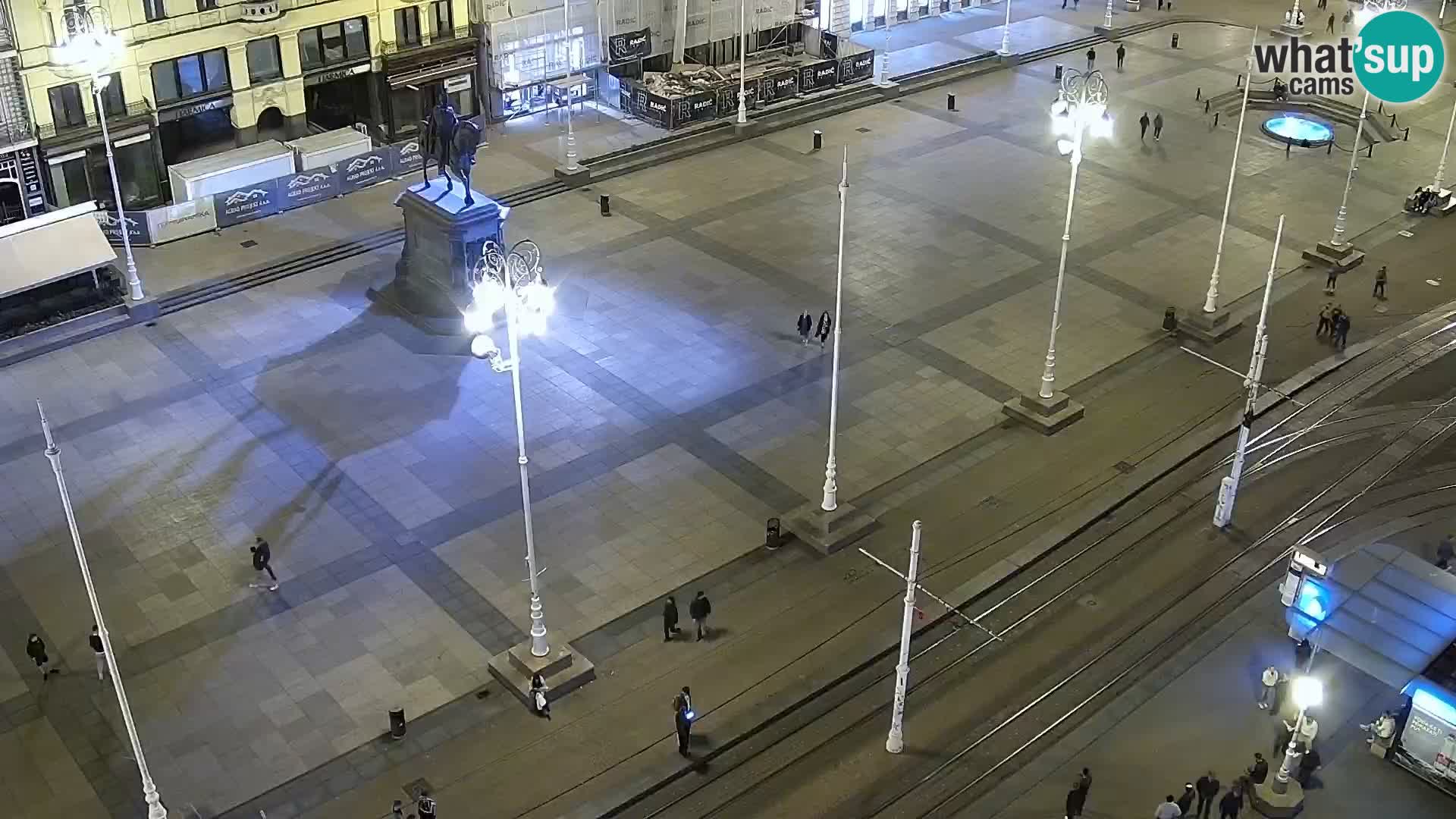 Plaza Ban Jelačić camera en vivo Zagreb – Hotel Dubrovnik
