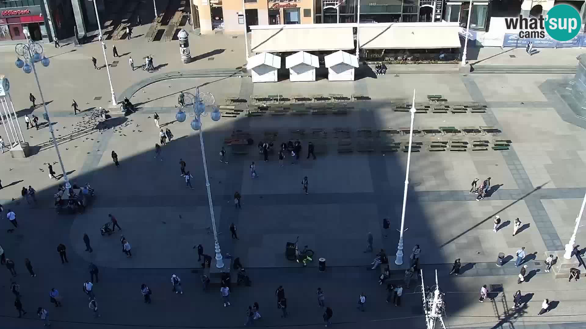 LIVE Webcam Zagreb Hotel Dubrovnik | Ban Jelačić square