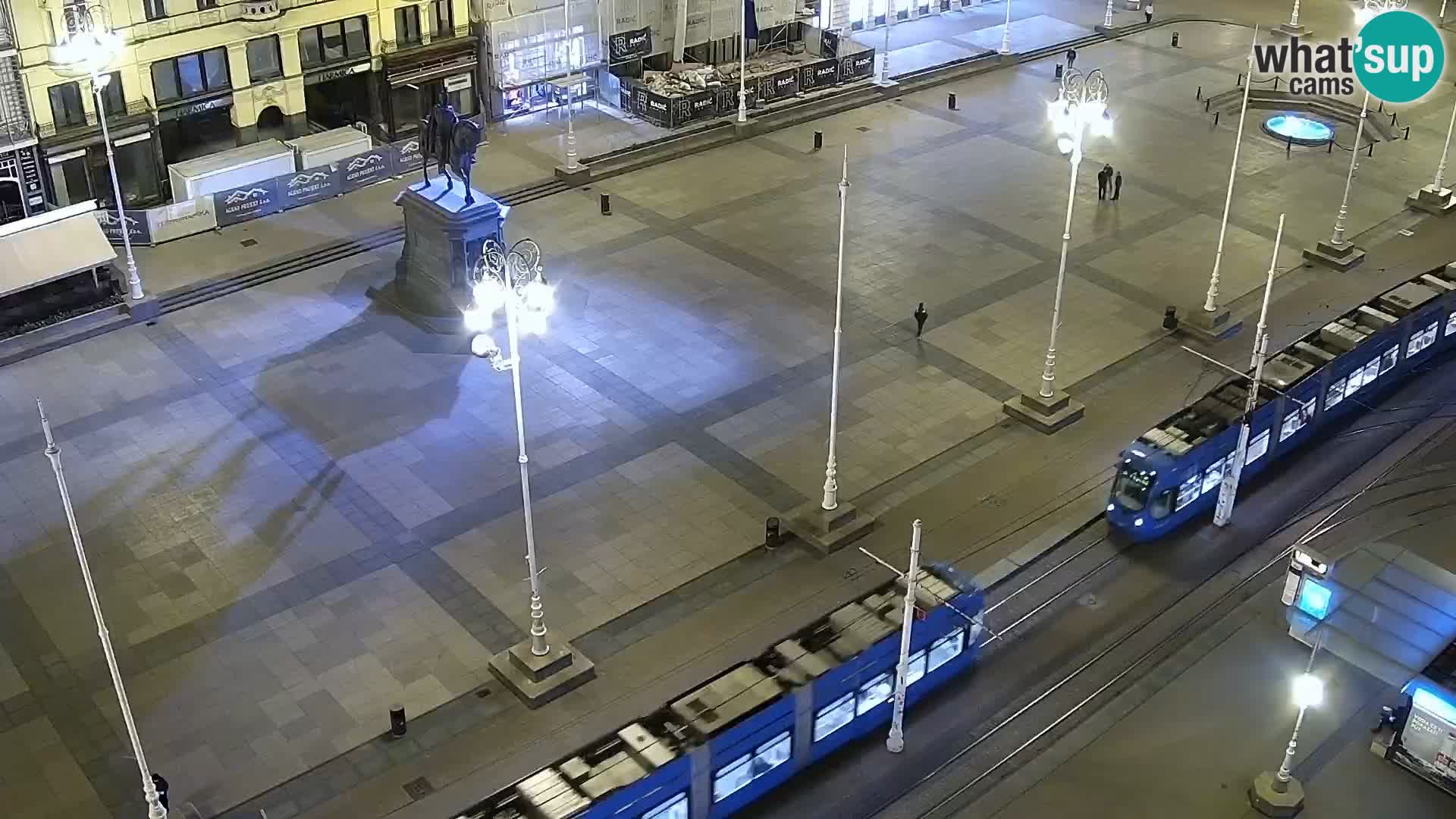 Ban Jelačić Platz  Live webcam Zagreb – Hotel Dubrovnik