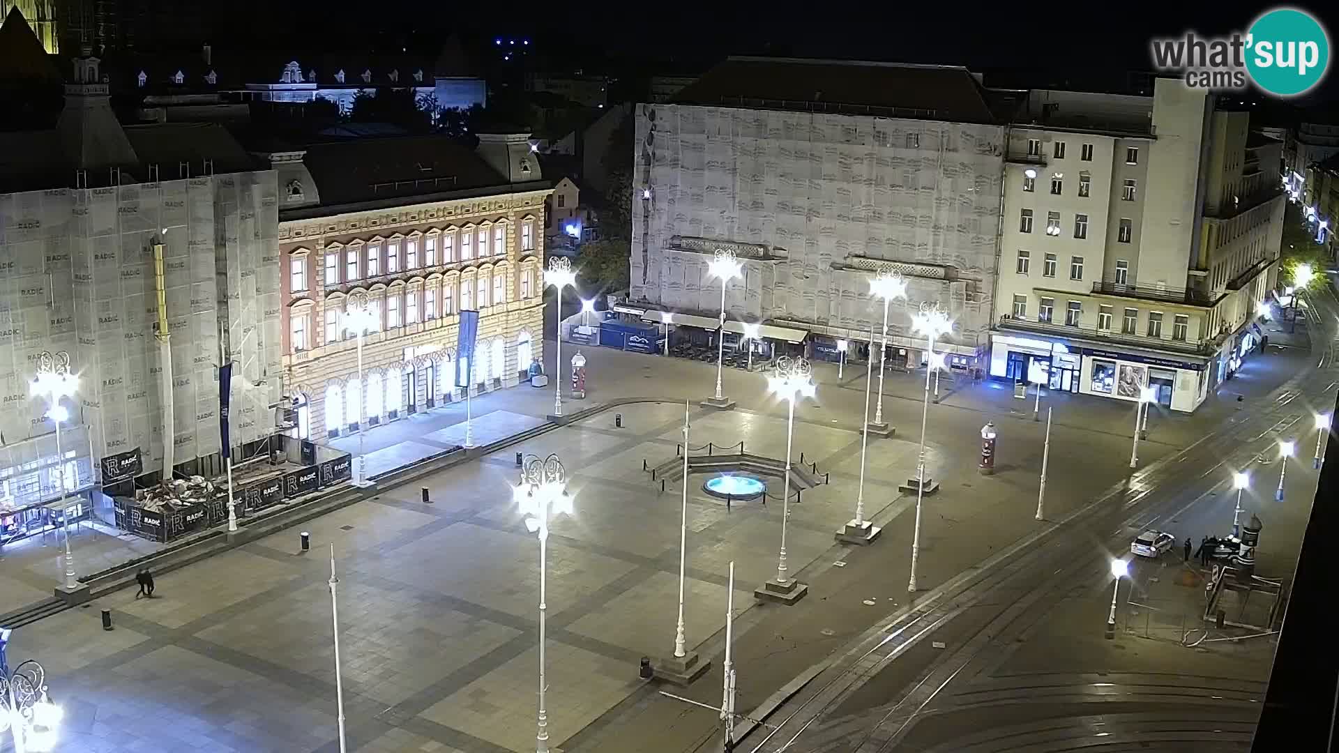 Piazza Ban Jelačić livecam Zagreb – Hotel Dubrovnik