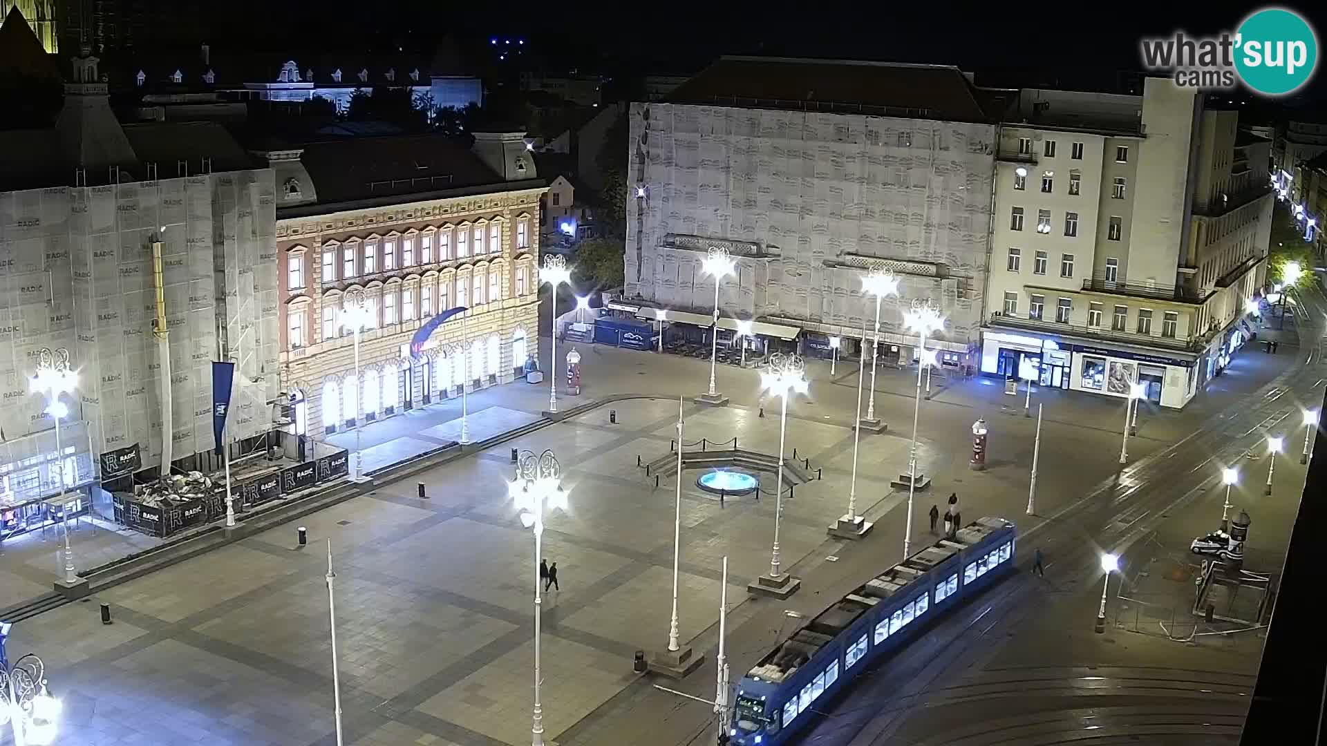 Piazza Ban Jelačić livecam Zagreb – Hotel Dubrovnik