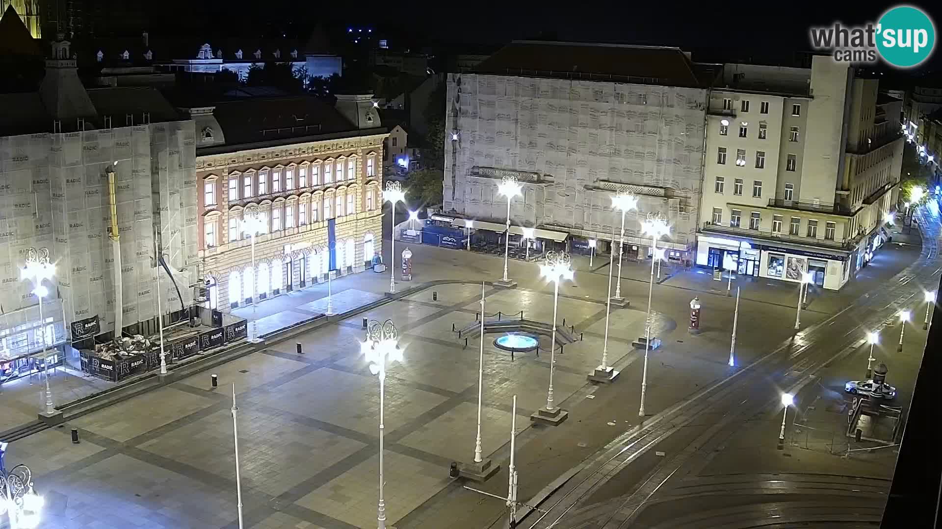 Piazza Ban Jelačić livecam Zagreb – Hotel Dubrovnik