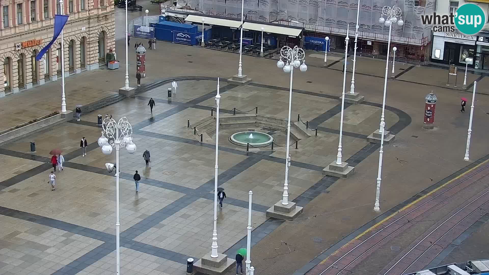 Webcam Zagreb – Plaza Ban Jelačić