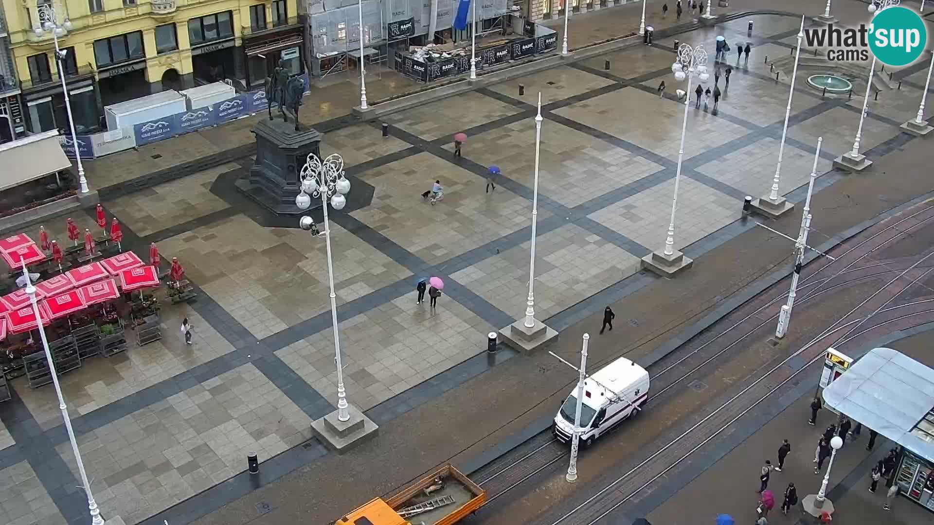 Ban Jelačić live cam Zagreb – Hotel Dubrovnik