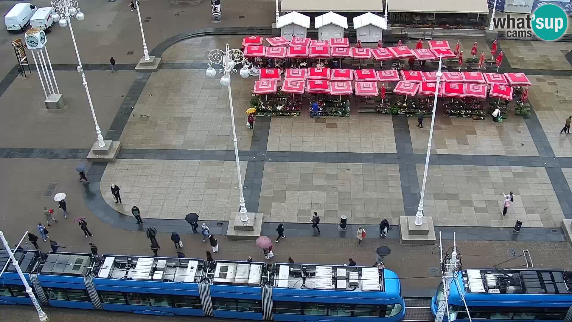 LIVE Webcam Zagreb Hotel Dubrovnik | Ban Jelačić square