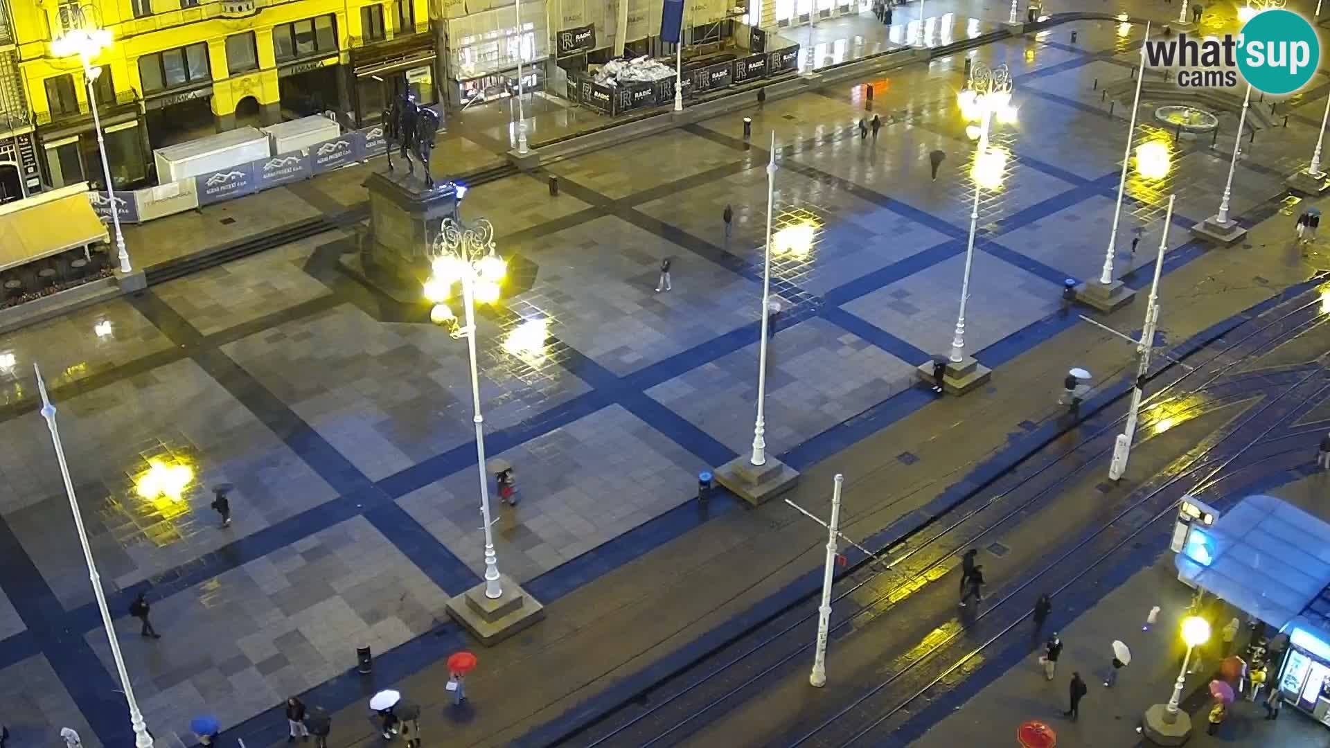 Trg Bana Jelačića web kamera Zagreb – Hotel Dubrovnik