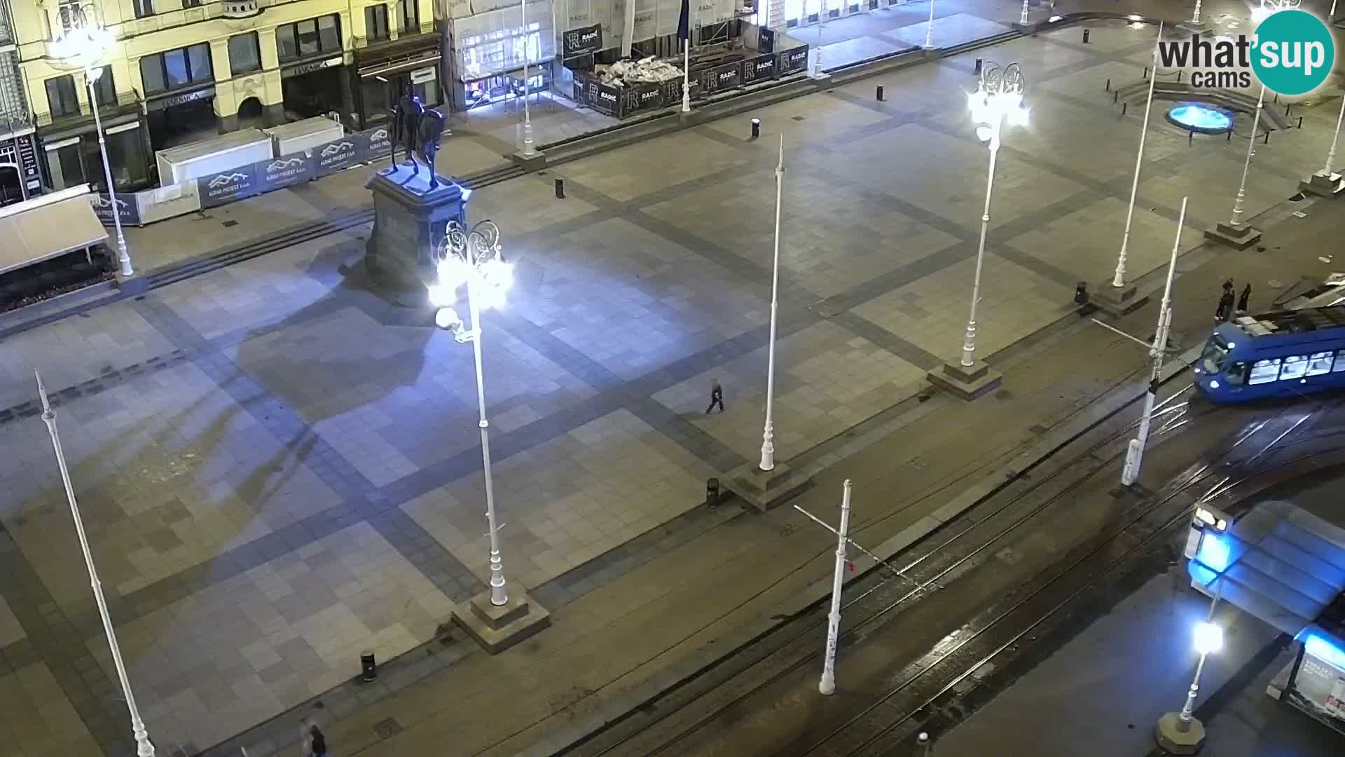 LIVE Webcam Zagreb Hotel Dubrovnik | Ban Jelačić square