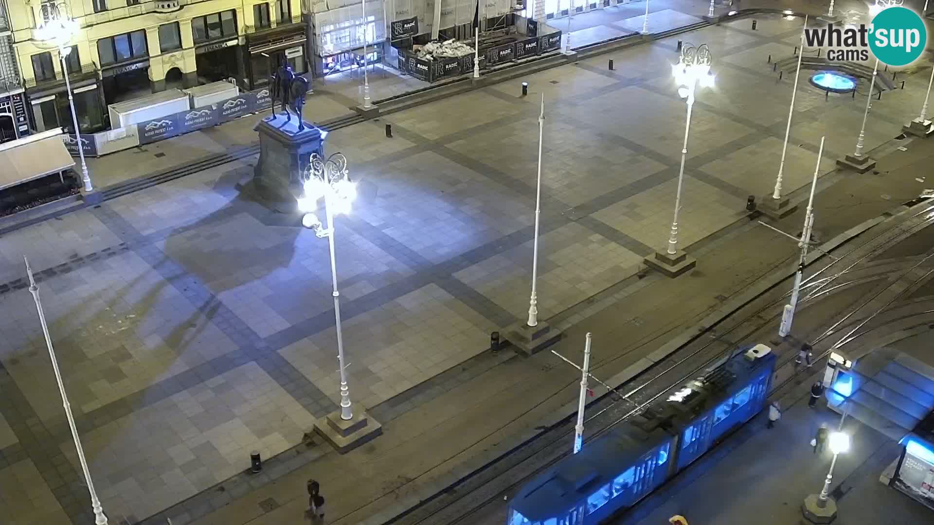 LIVE Webcam Zagreb Hotel Dubrovnik | Ban Jelačić square