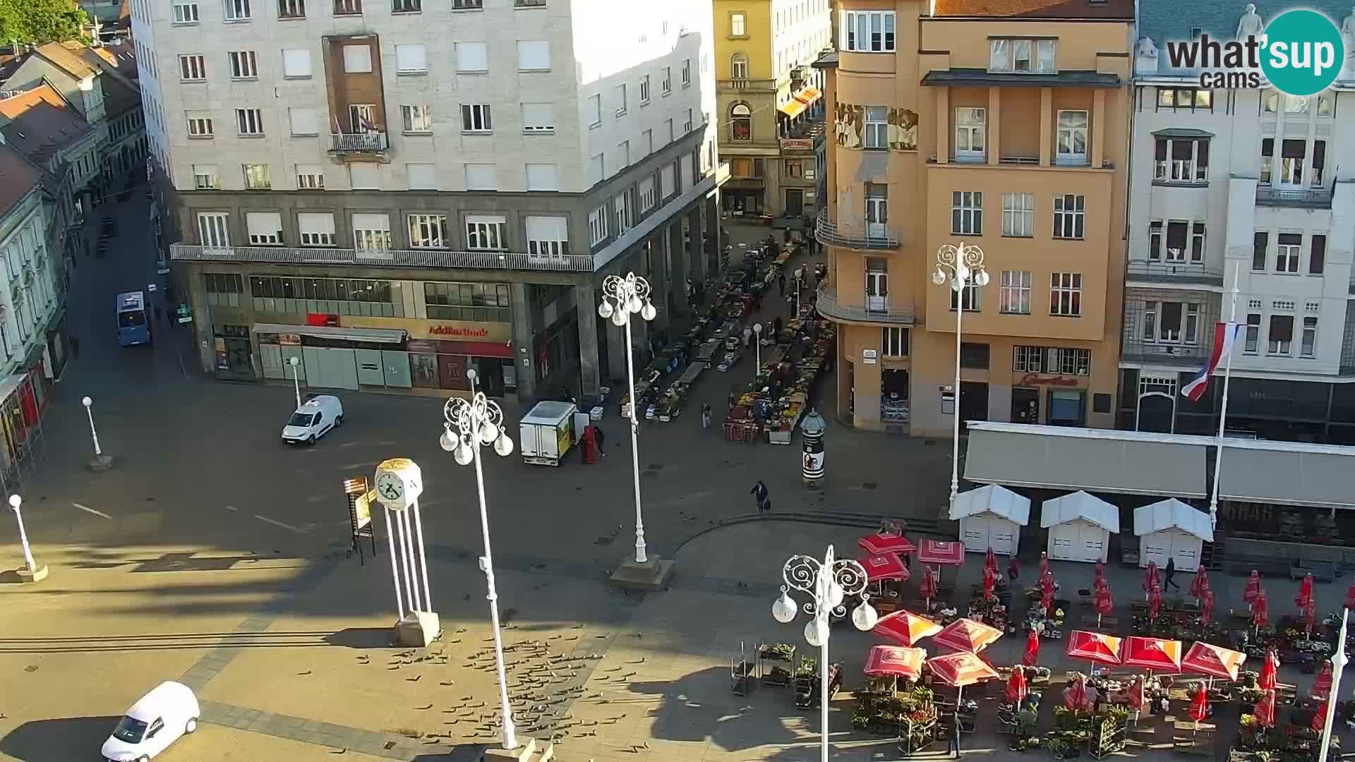 LIVE Webcam Zagreb Hotel Dubrovnik | Ban Jelačić square