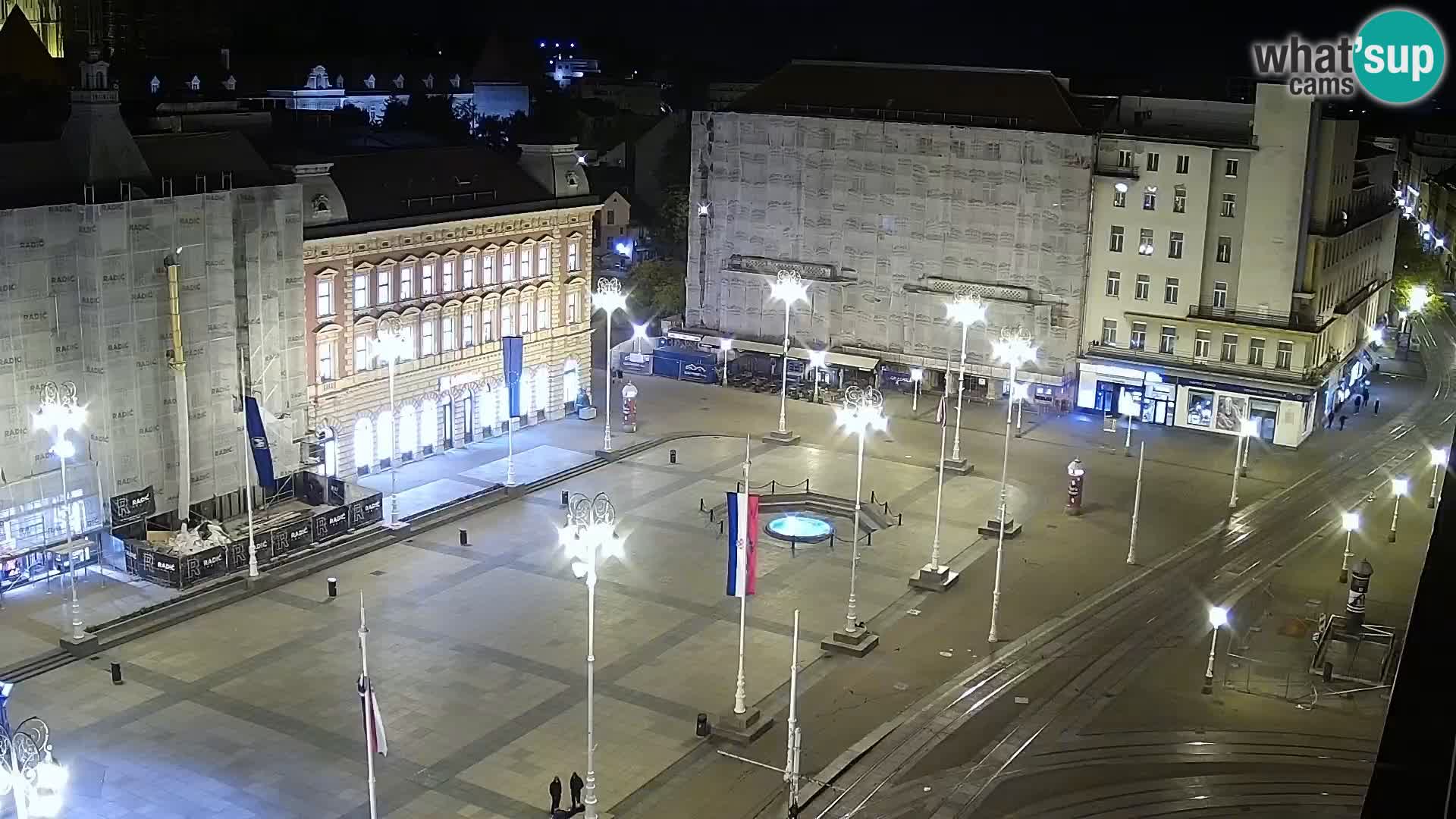 Ban Jelačić Platz  Live webcam Zagreb – Hotel Dubrovnik
