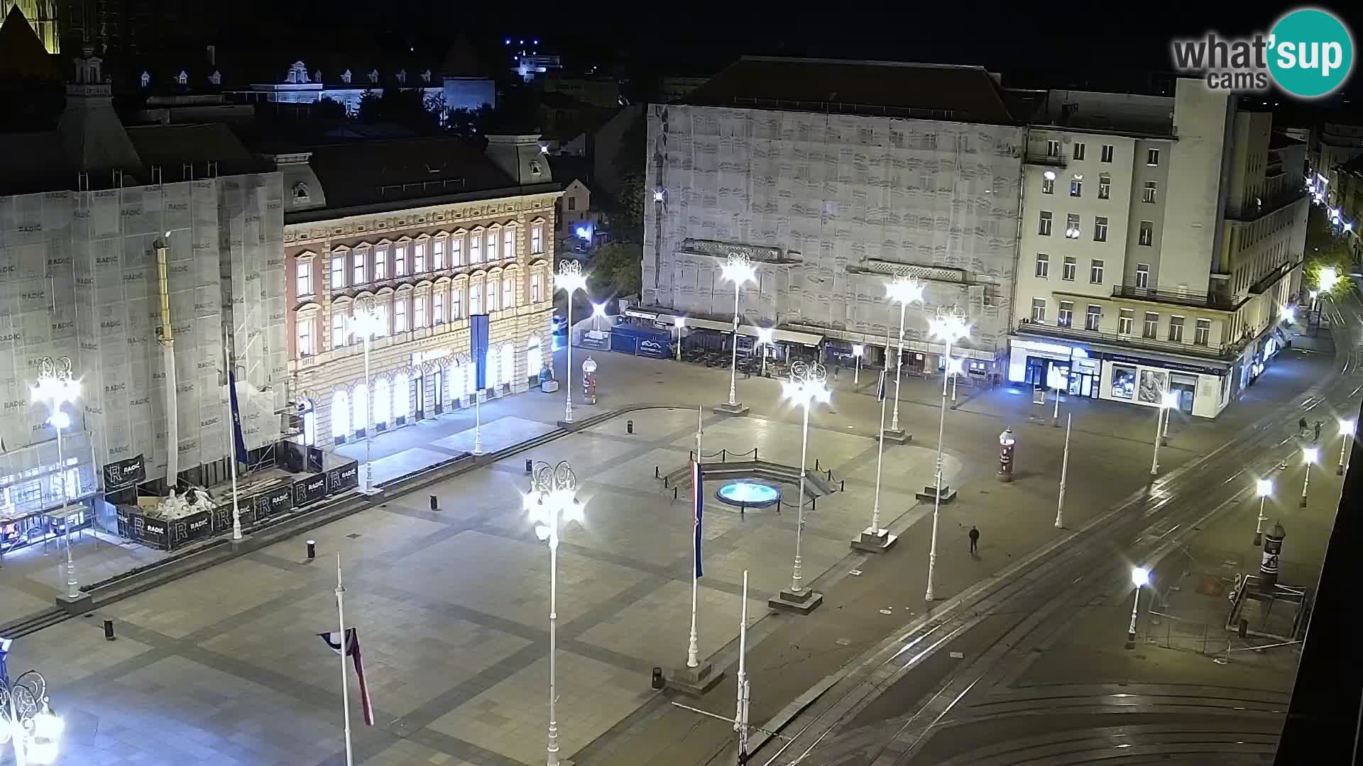 Ban Jelačić Platz  Live webcam Zagreb – Hotel Dubrovnik