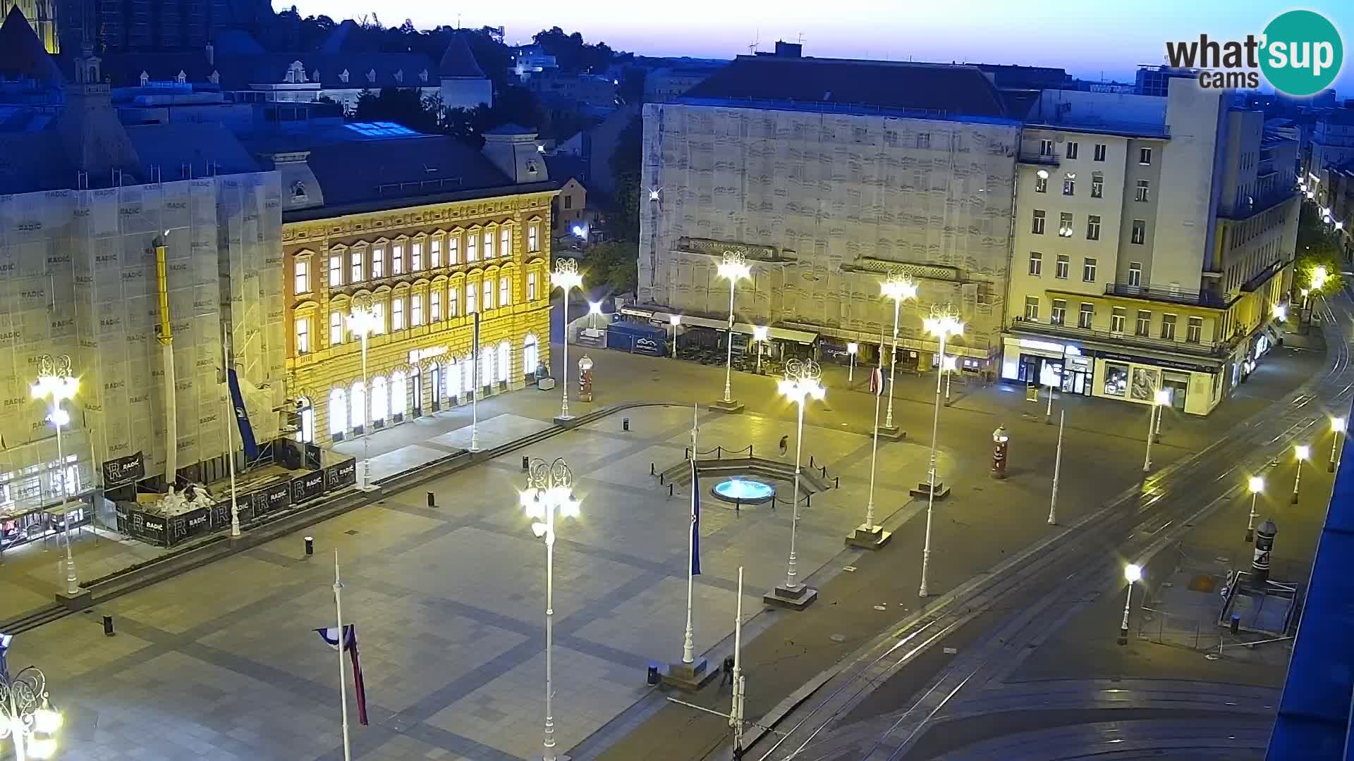 Ban Jelačić live cam Zagreb – Hotel Dubrovnik