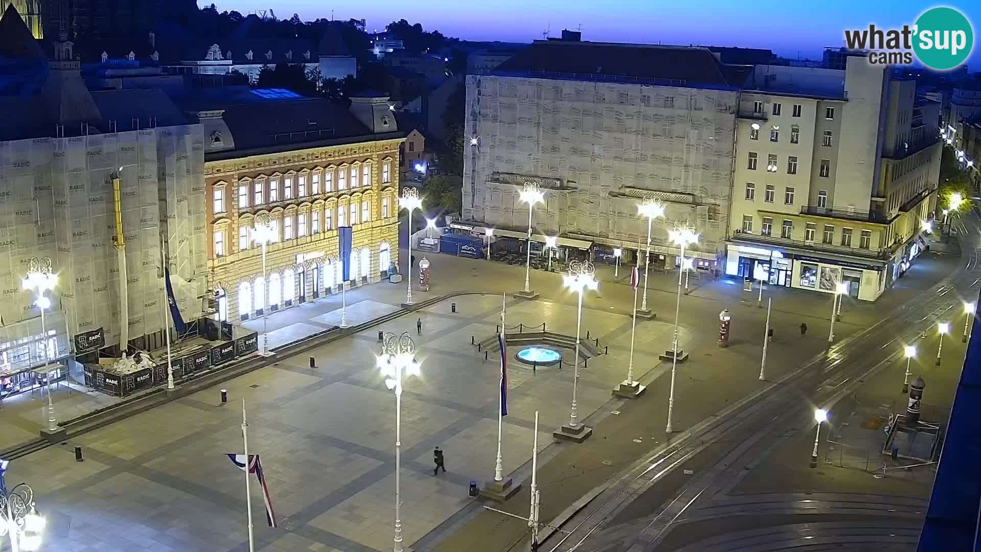 Ban Jelačić live cam Zagreb – Hotel Dubrovnik