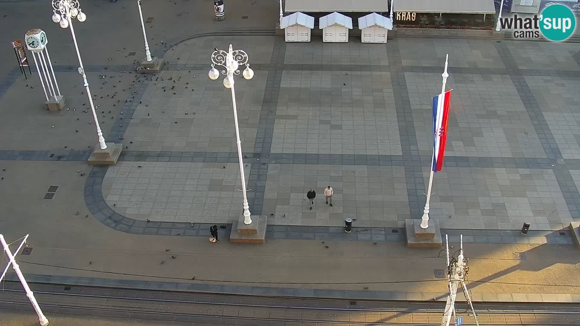 Ban Jelačić live cam Zagreb – Hotel Dubrovnik