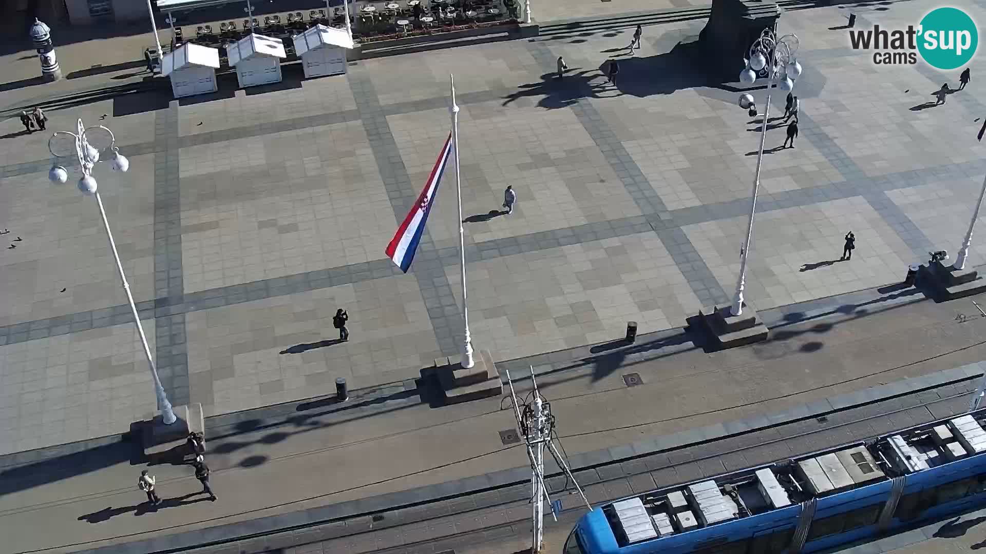 LIVE Webcam Zagreb Hotel Dubrovnik | Ban Jelačić square