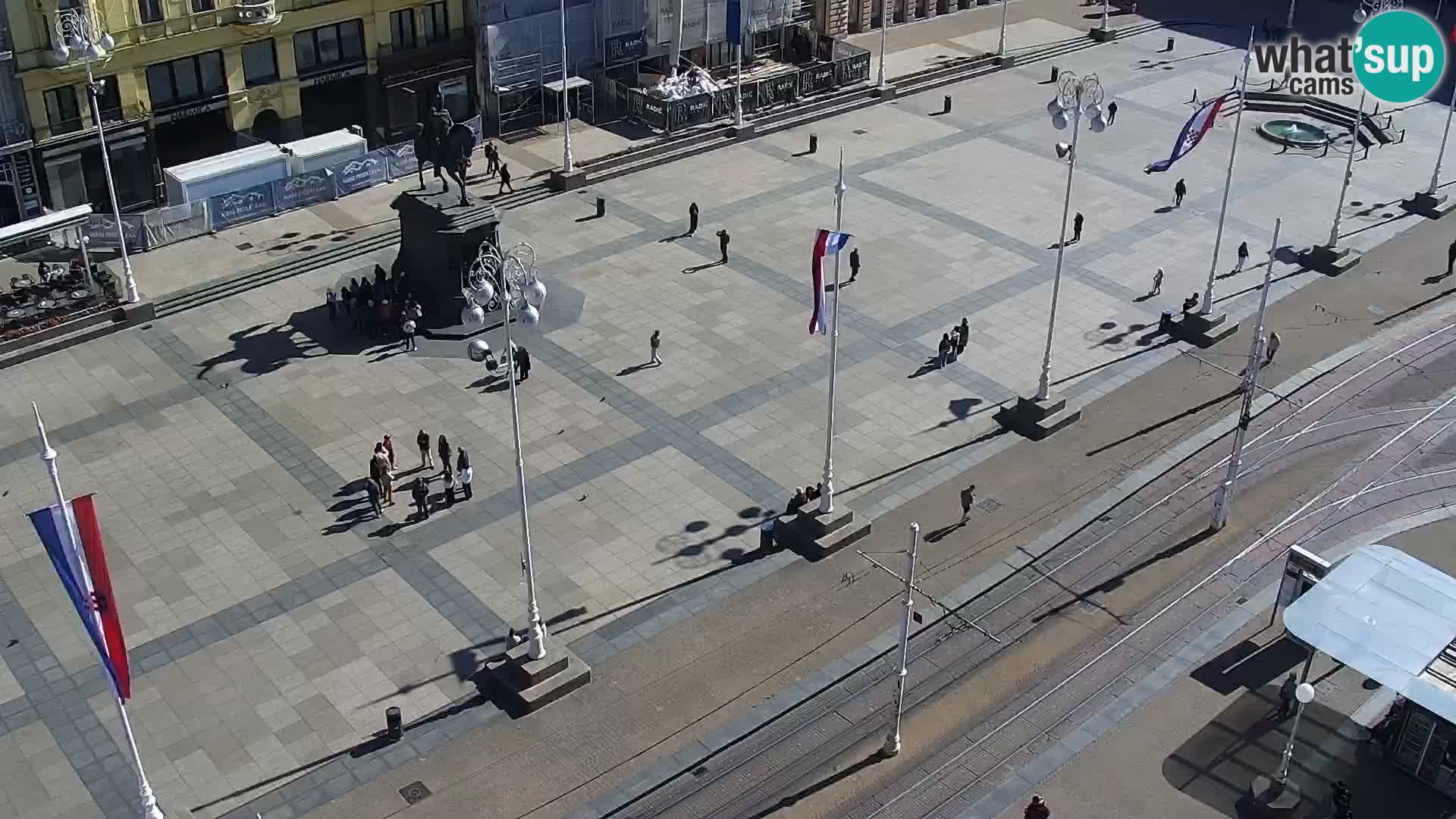 Ban Jelačić live cam Zagreb – Hotel Dubrovnik