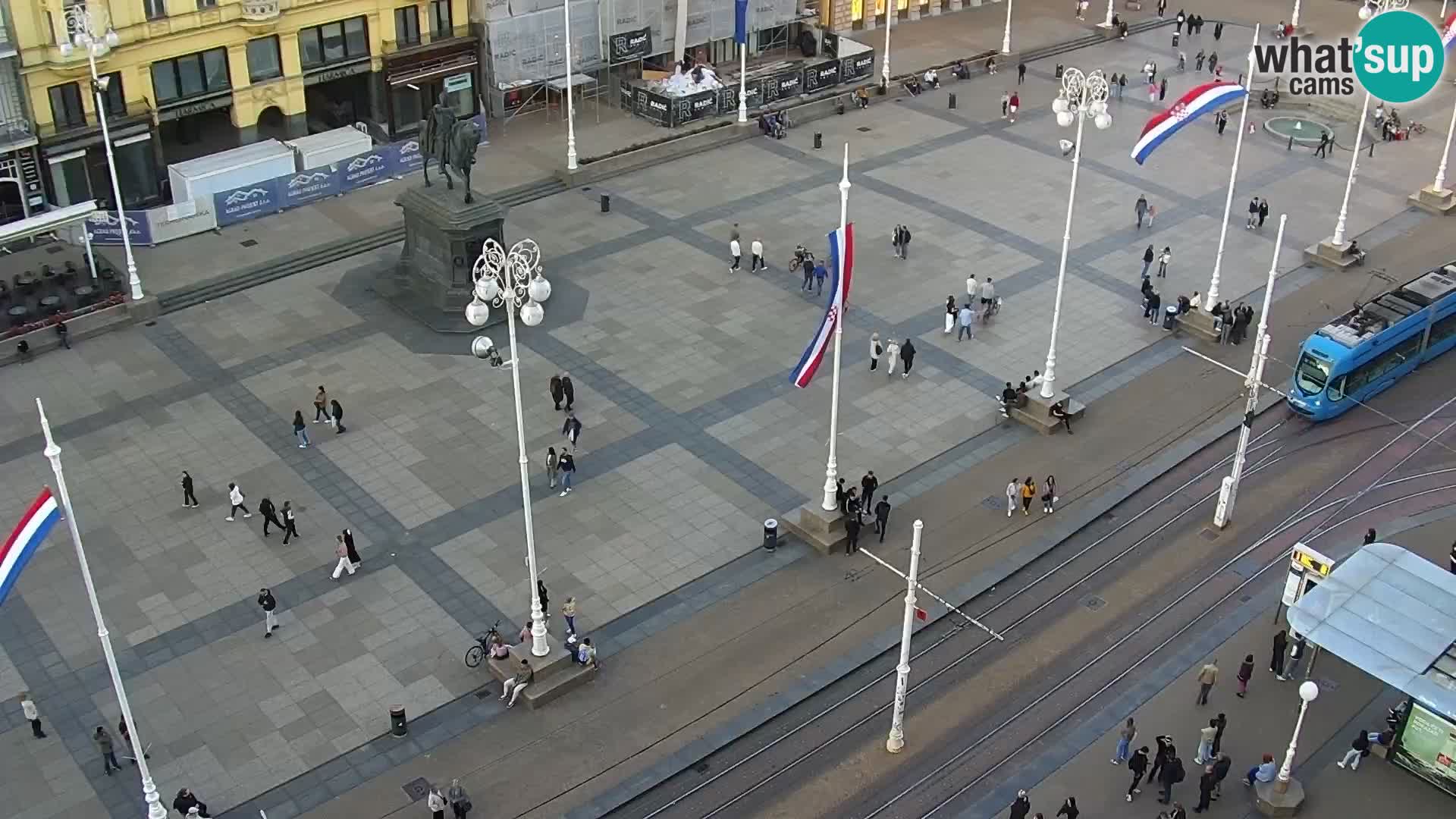 Ban Jelačić live cam Zagreb – Hotel Dubrovnik