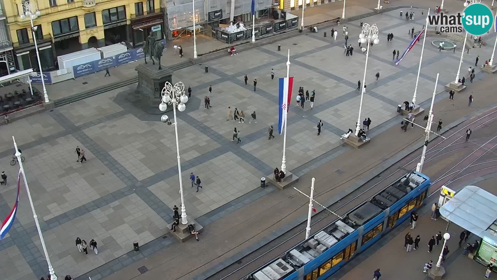 Ban Jelačić live cam Zagreb – Hotel Dubrovnik