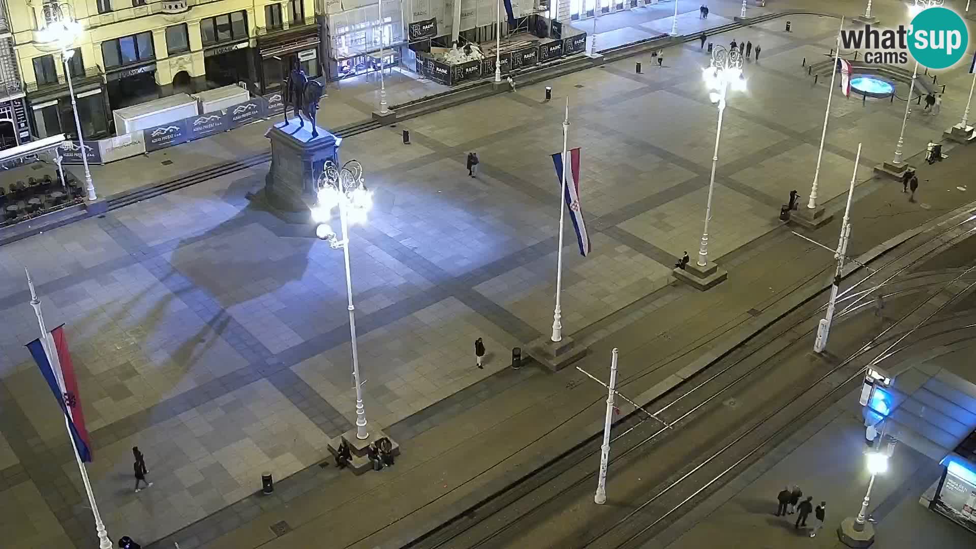 Ban Jelačić live cam Zagreb – Hotel Dubrovnik