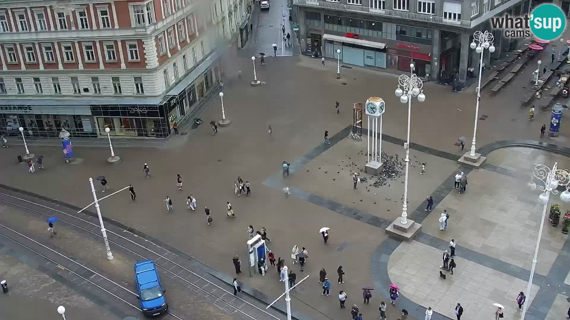 LIVE Webcam Zagreb Hotel Dubrovnik | Ban Jelačić square