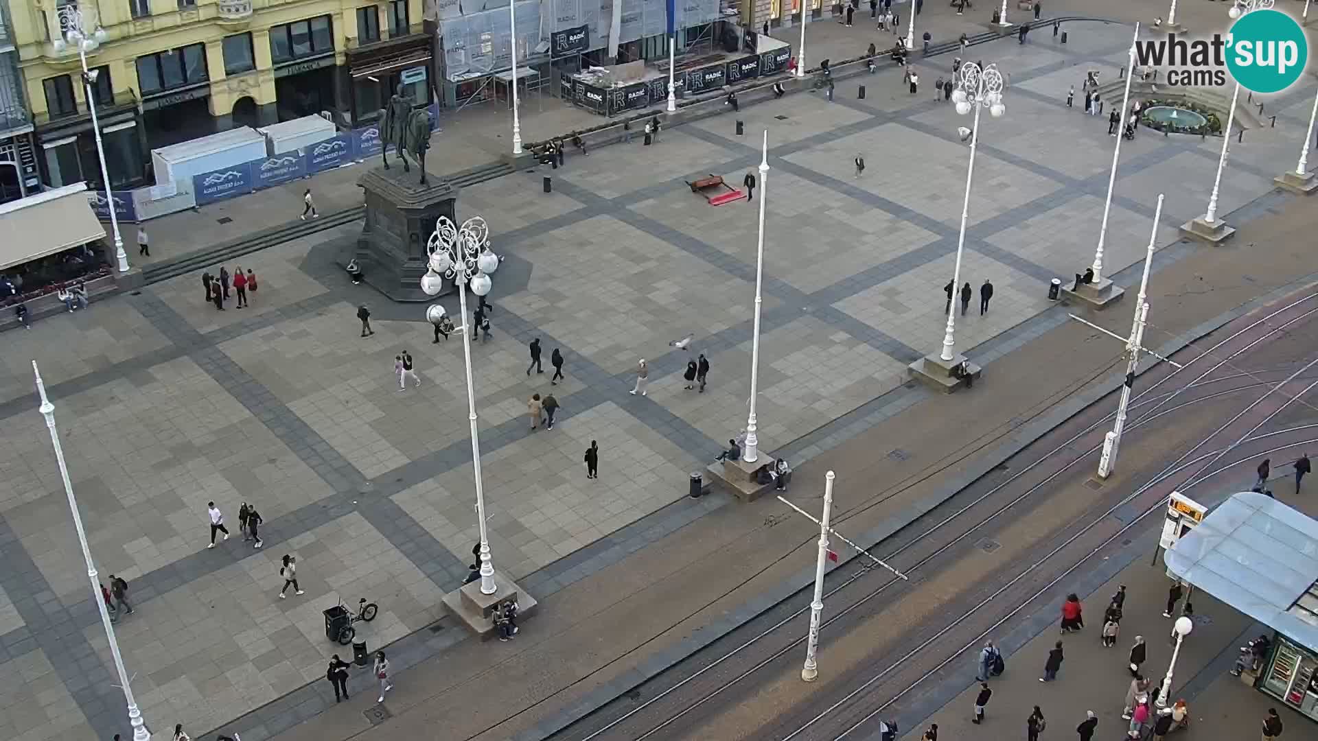 Ban Jelačić live cam Zagreb – Hotel Dubrovnik