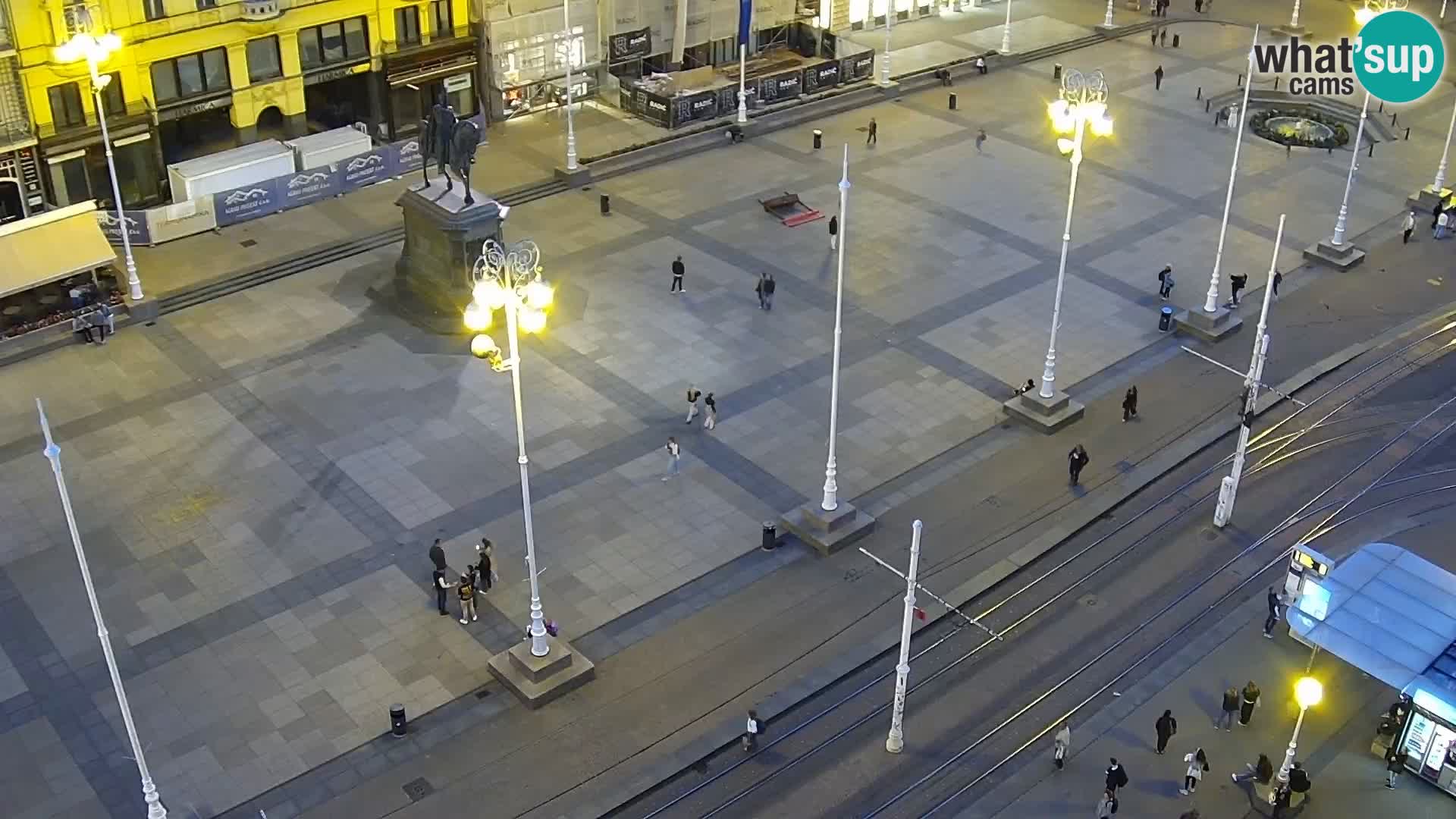 Ban Jelačić live cam Zagreb – Hotel Dubrovnik