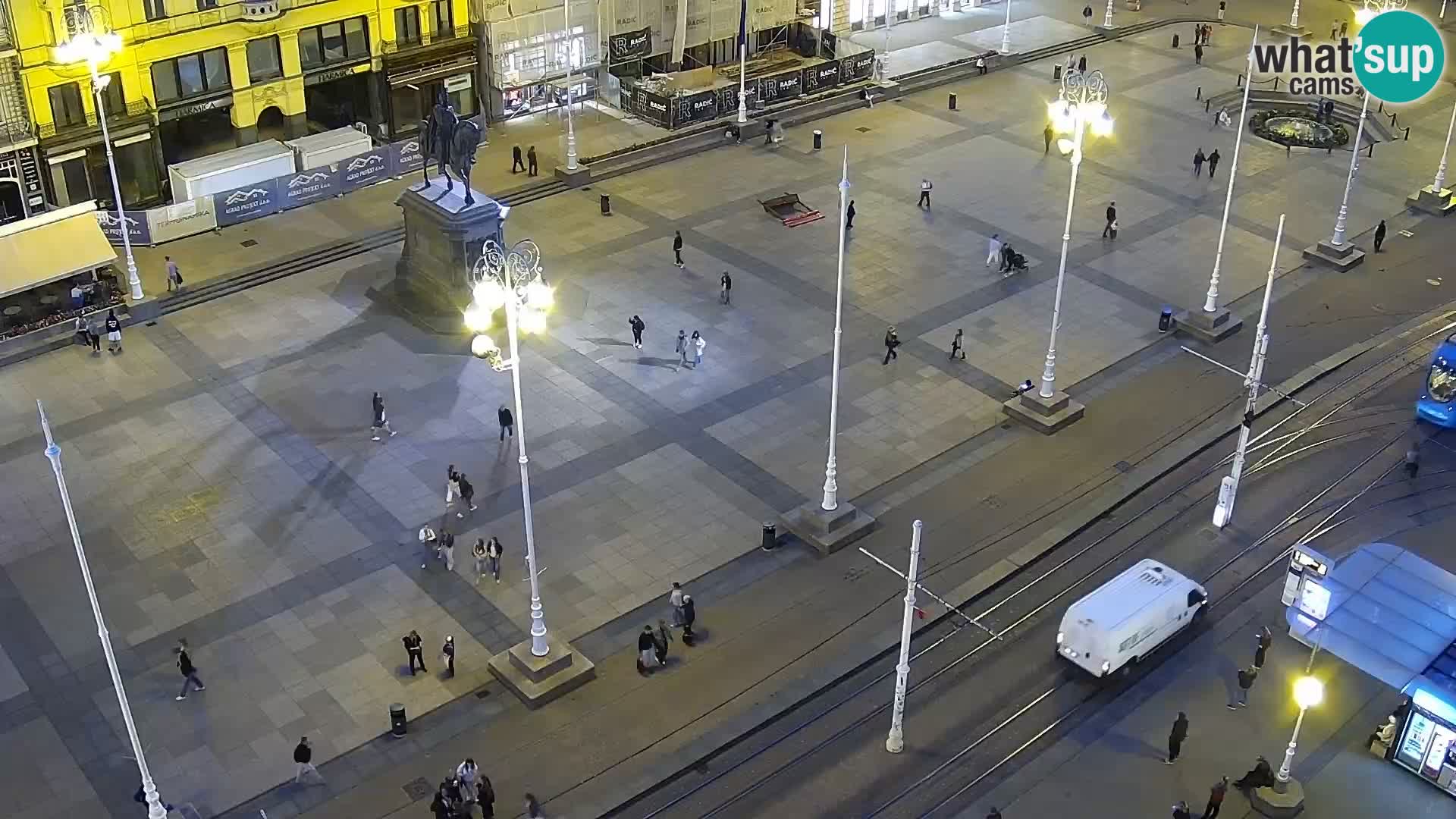 Ban Jelačić live cam Zagreb – Hotel Dubrovnik
