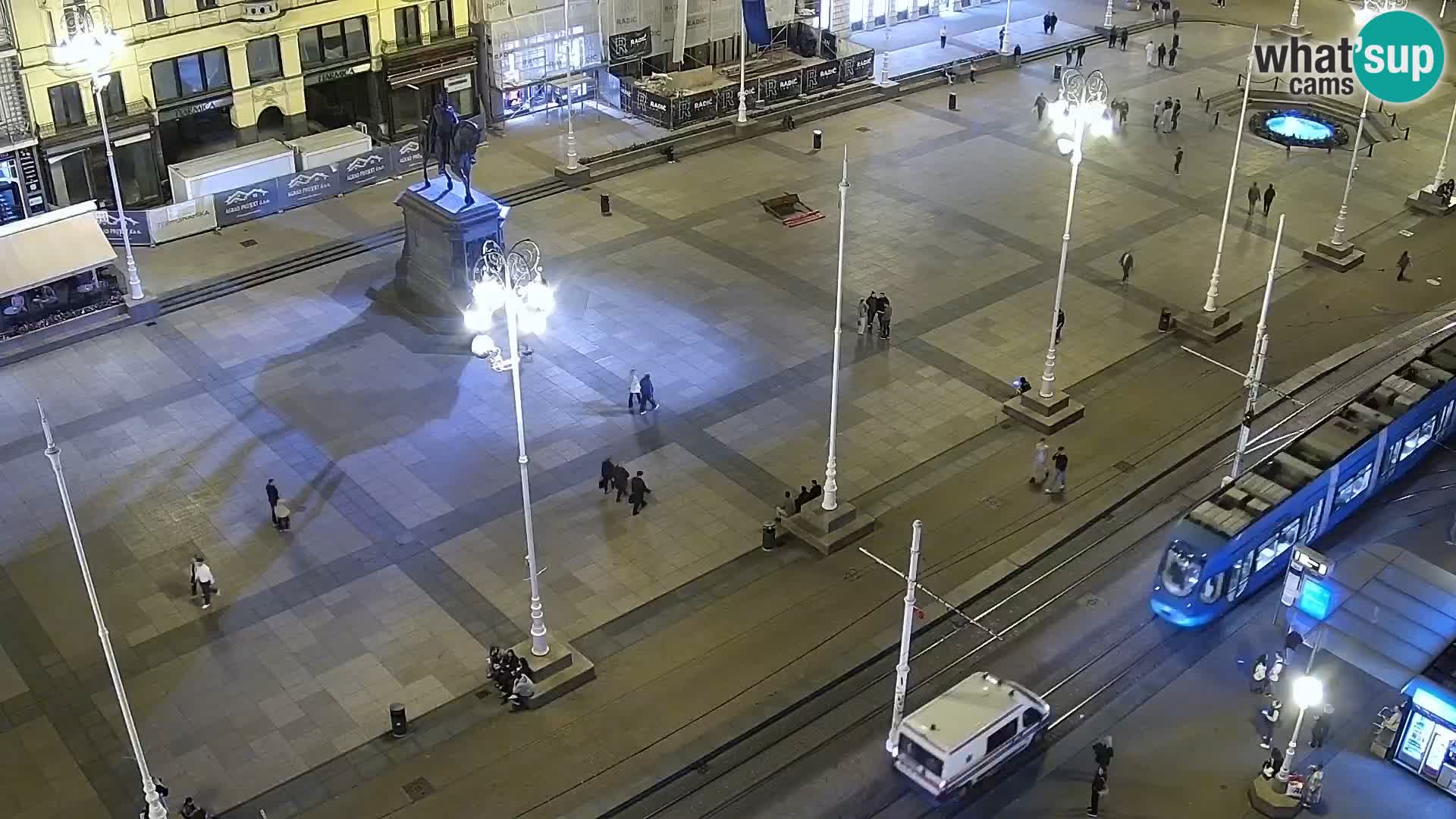 Ban Jelačić live cam Zagreb – Hotel Dubrovnik