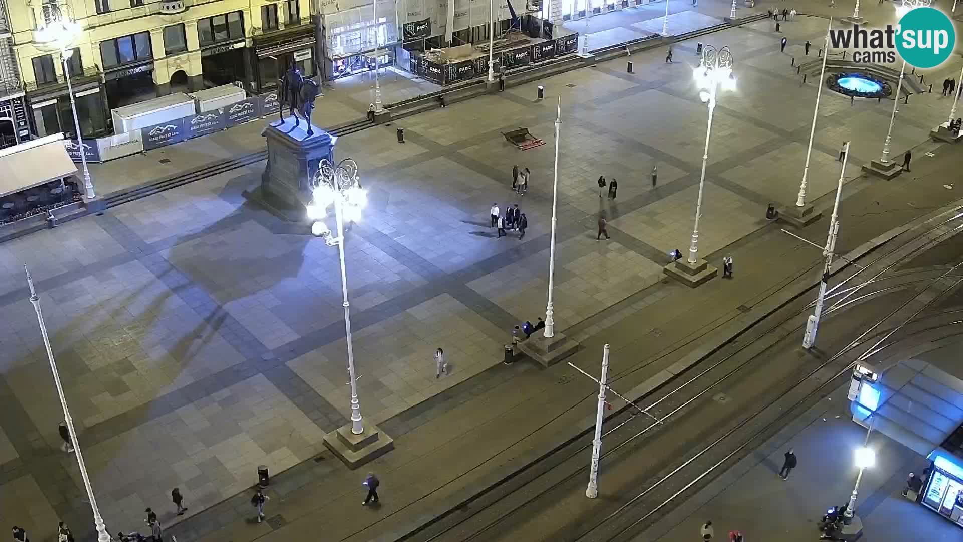 LIVE Webcam Zagreb Hotel Dubrovnik | Ban Jelačić square