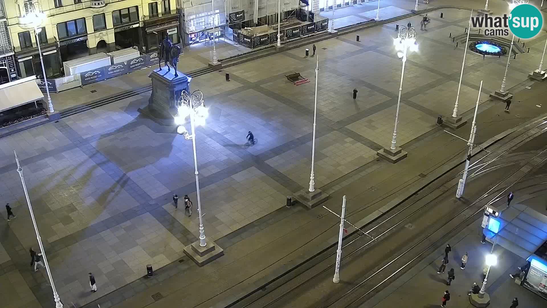 LIVE Webcam Zagreb Hotel Dubrovnik | Ban Jelačić square