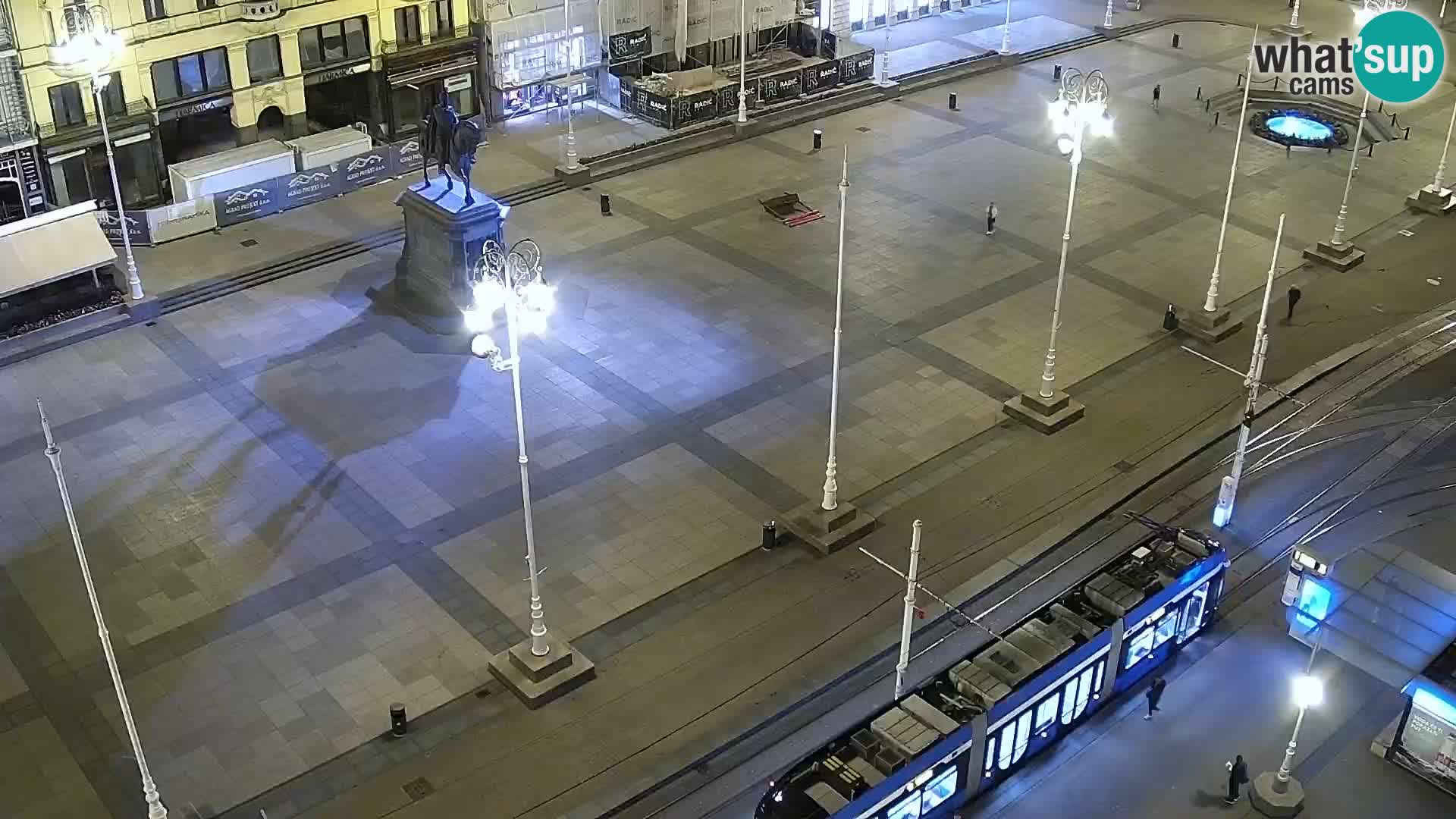 Ban Jelačić Platz  Live webcam Zagreb – Hotel Dubrovnik