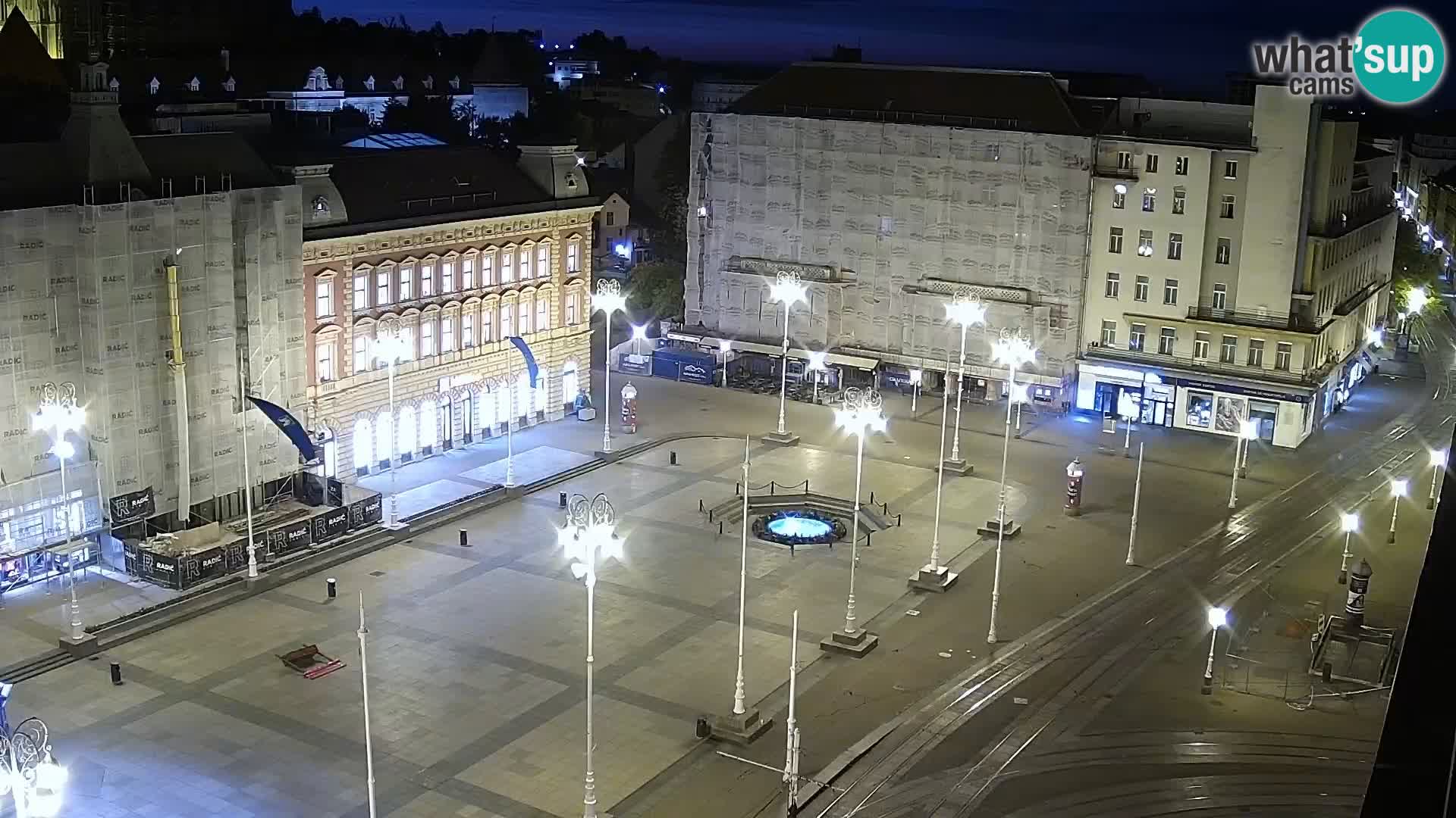 Ban Jelačić live cam Zagreb – Hotel Dubrovnik