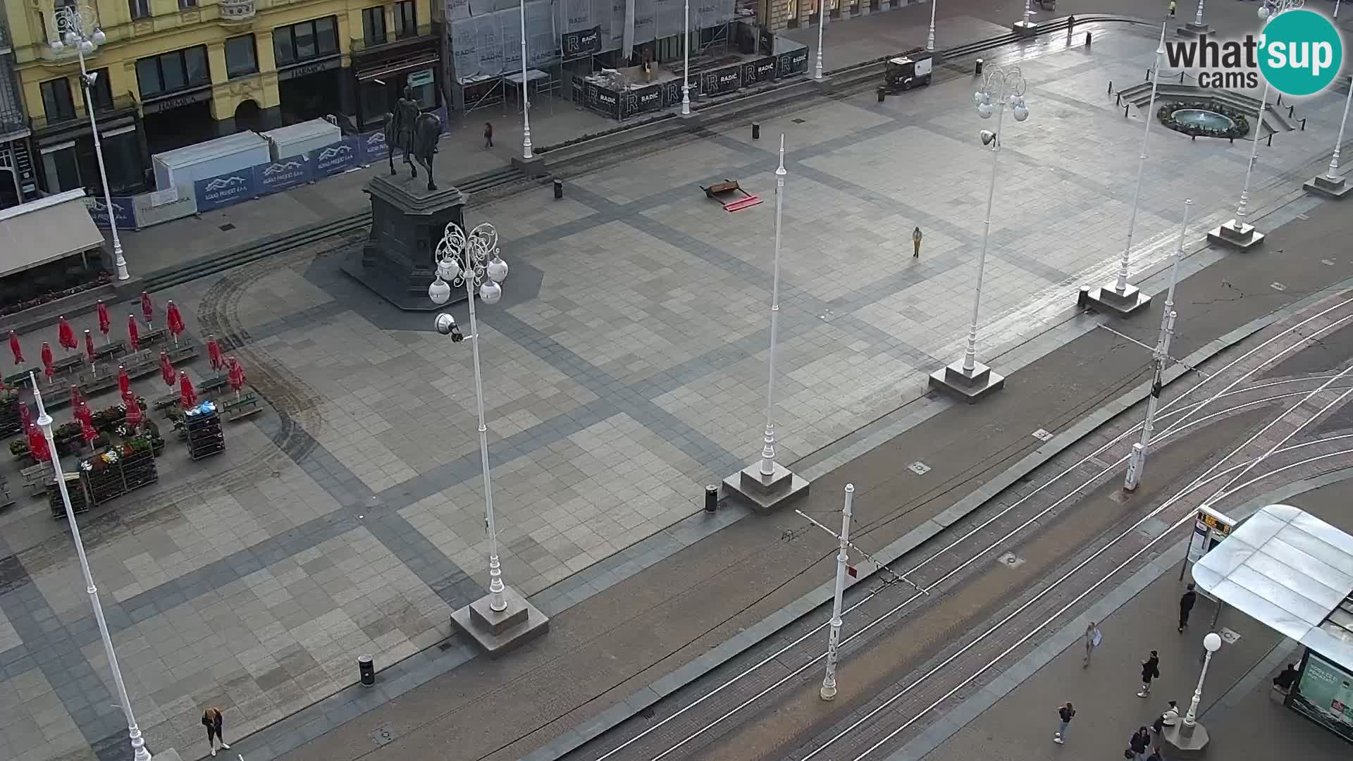 Ban Jelačić live cam Zagreb – Hotel Dubrovnik