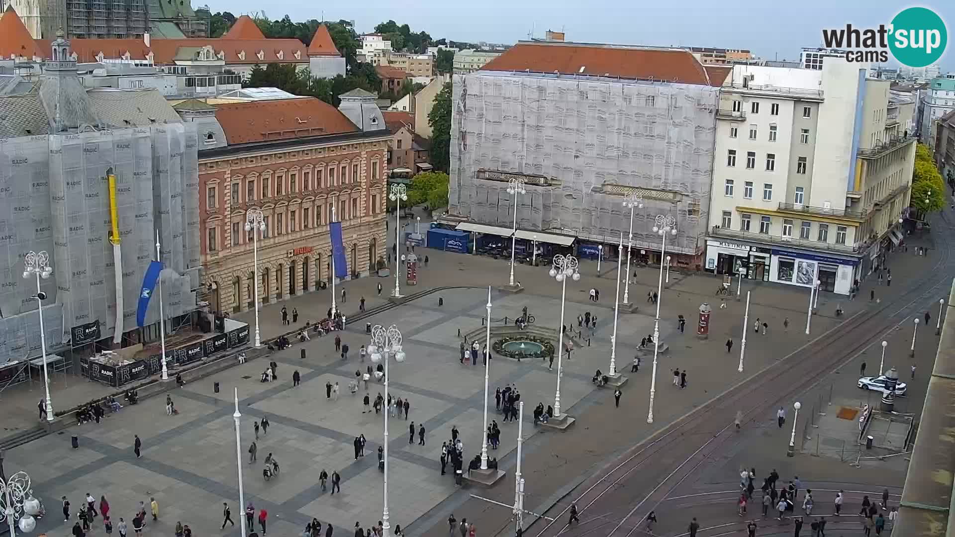 Ban Jelačić live cam Zagreb – Hotel Dubrovnik