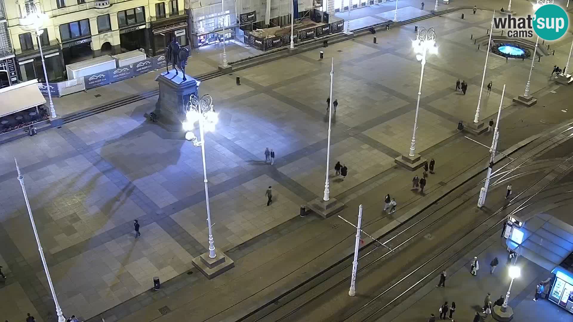 LIVE Webcam Zagreb Hotel Dubrovnik | Ban Jelačić square