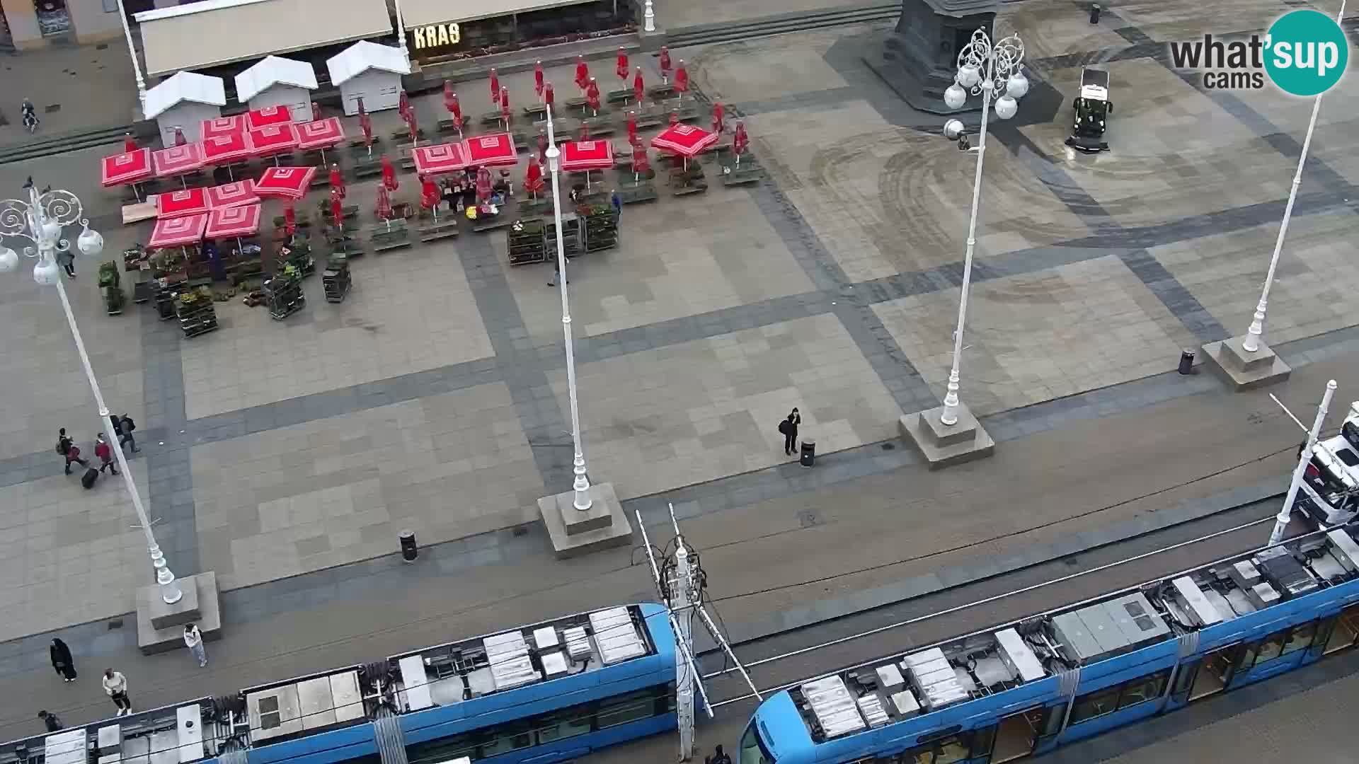 Ban Jelačić live cam Zagreb – Hotel Dubrovnik