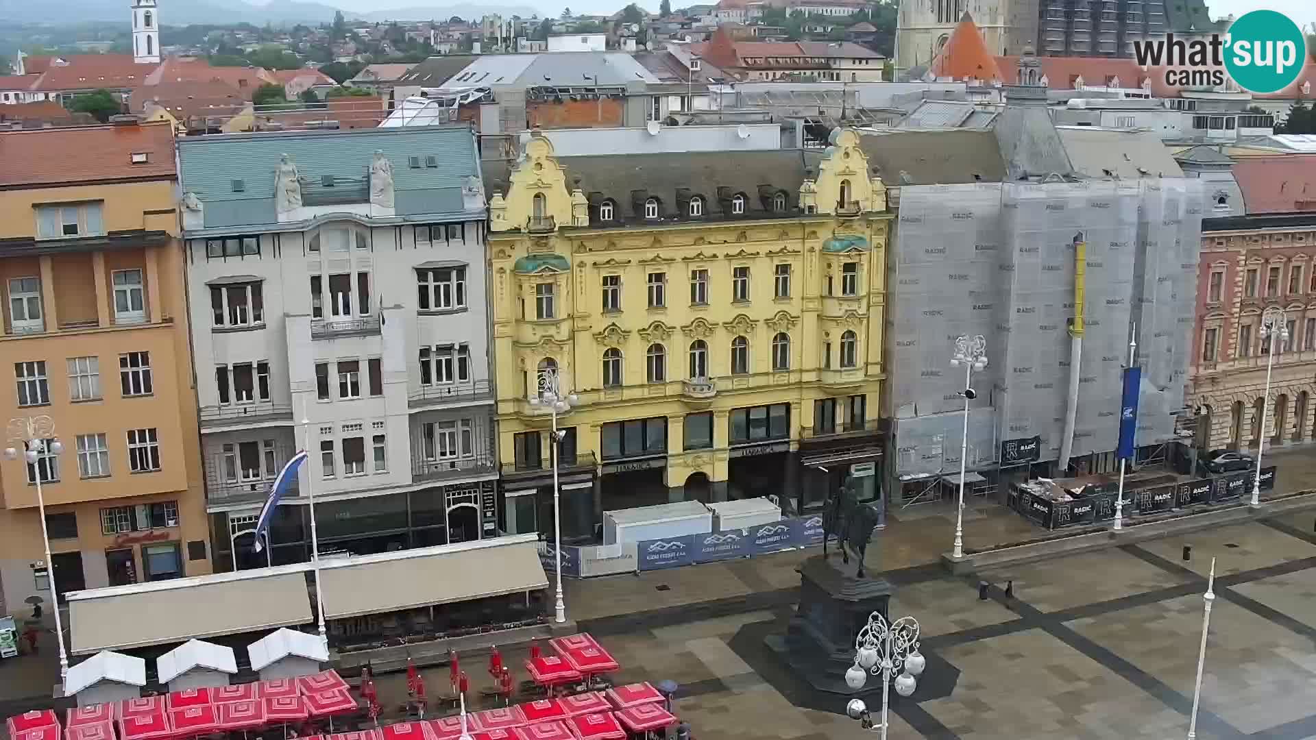 LIVE Webcam Zagreb Hotel Dubrovnik | Ban Jelačić square