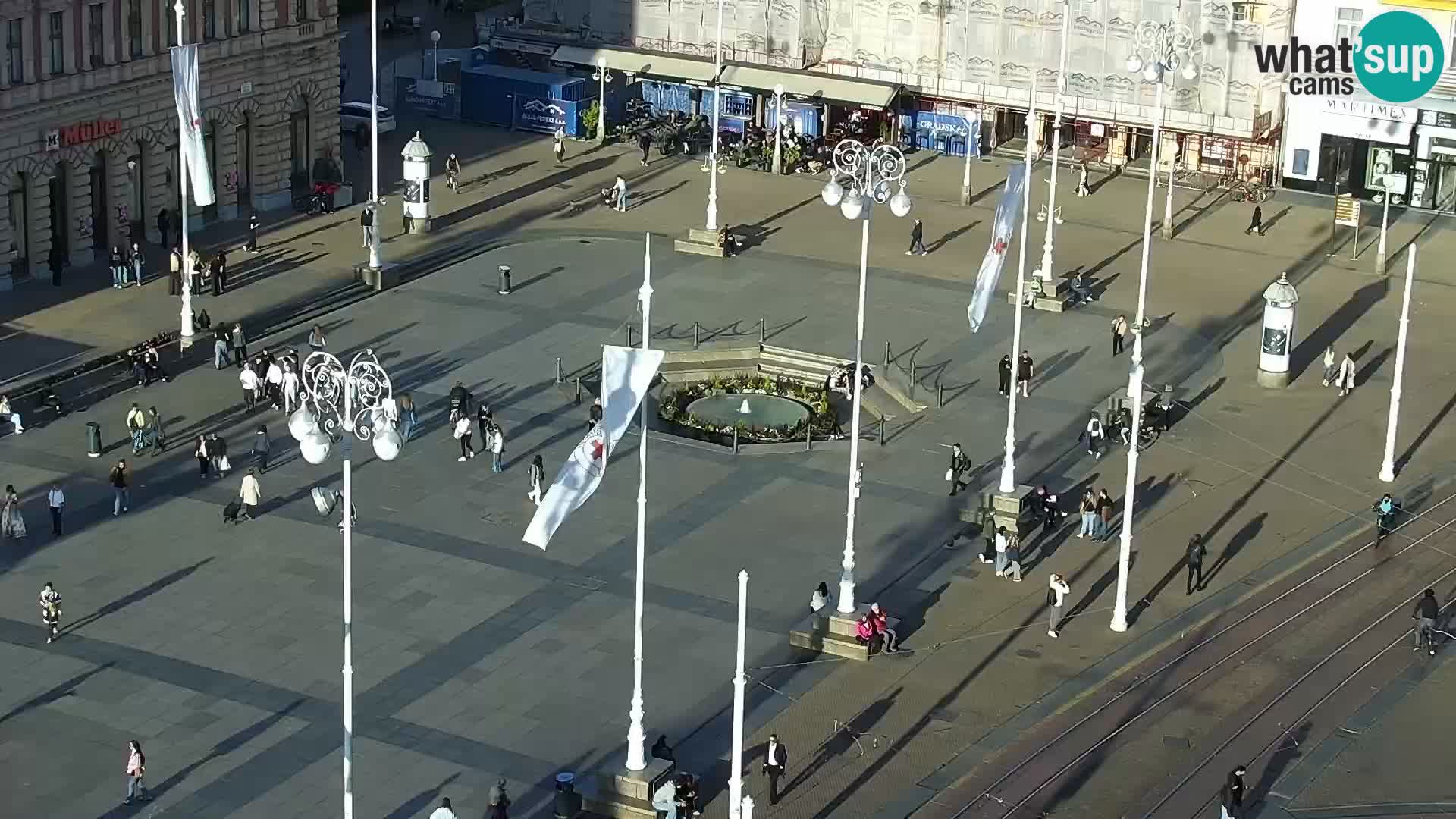 Ban Jelačić live cam Zagreb – Hotel Dubrovnik