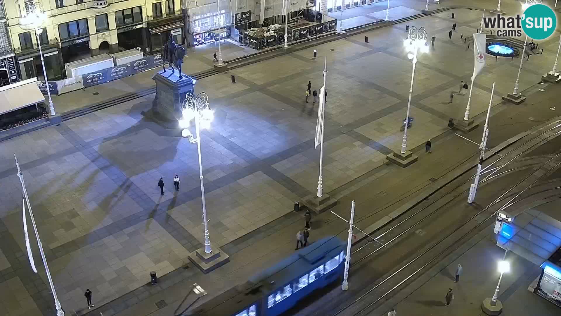 Ban Jelačić Platz  Live webcam Zagreb – Hotel Dubrovnik