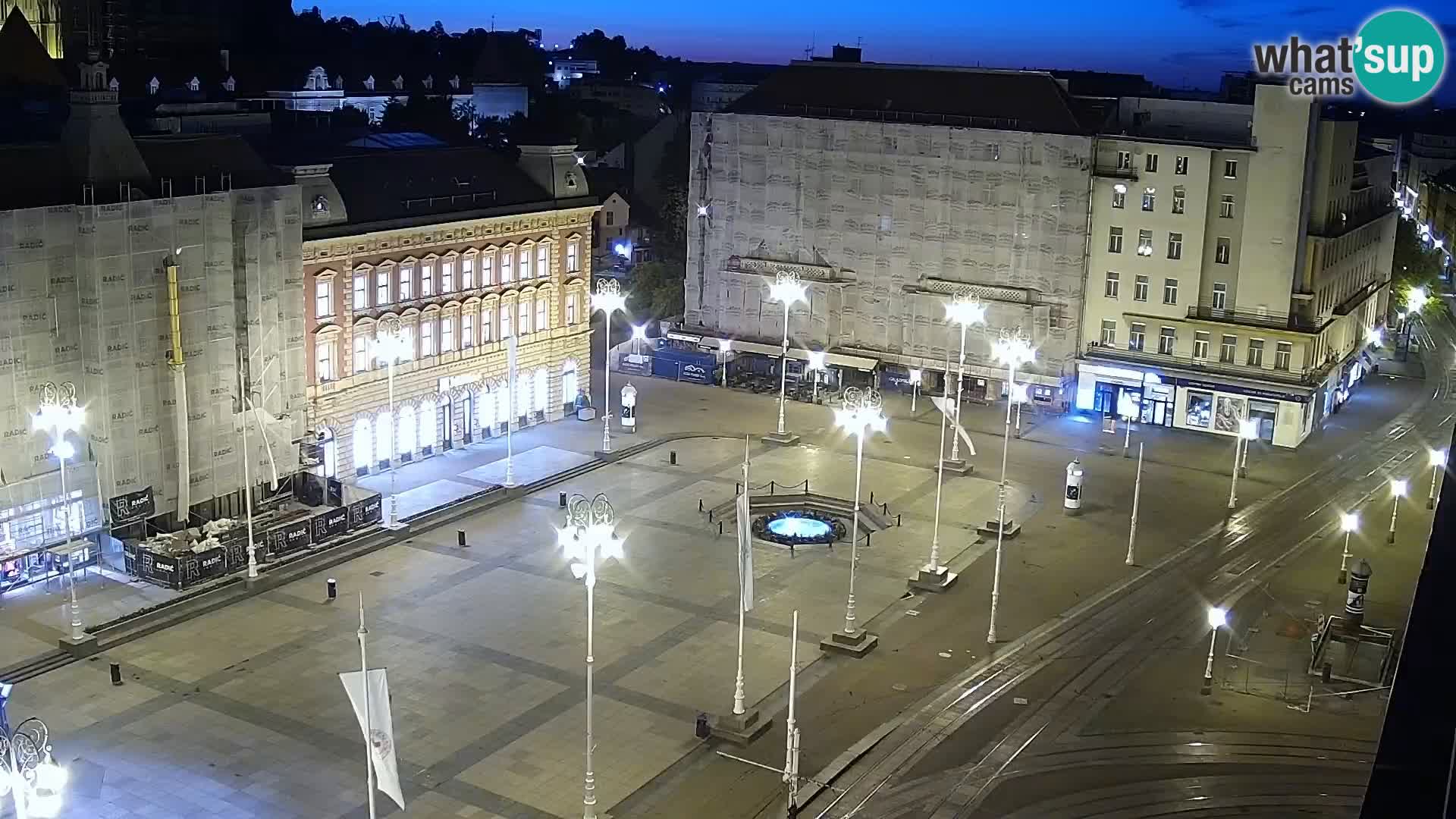 Ban Jelačić live cam Zagreb – Hotel Dubrovnik
