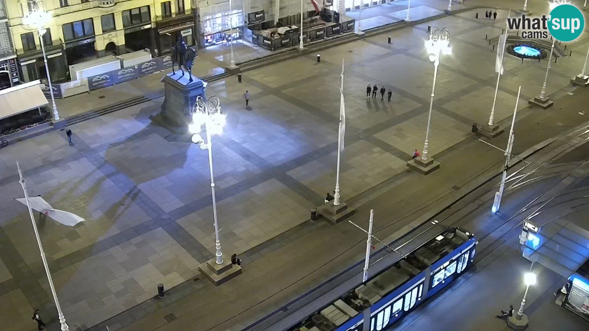 Plaza Ban Jelačić camera en vivo Zagreb – Hotel Dubrovnik