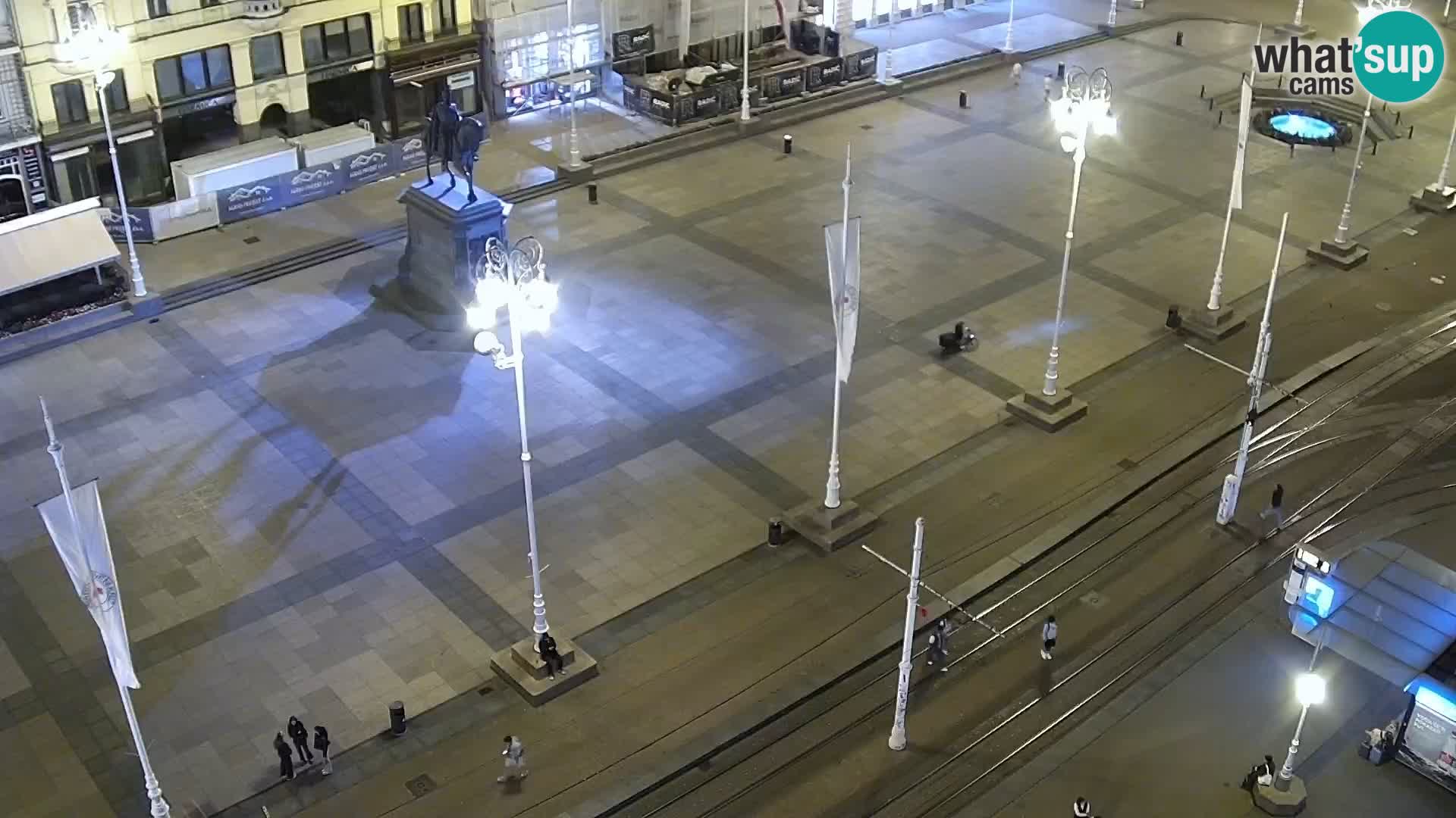 Ban Jelačić live cam Zagreb – Hotel Dubrovnik
