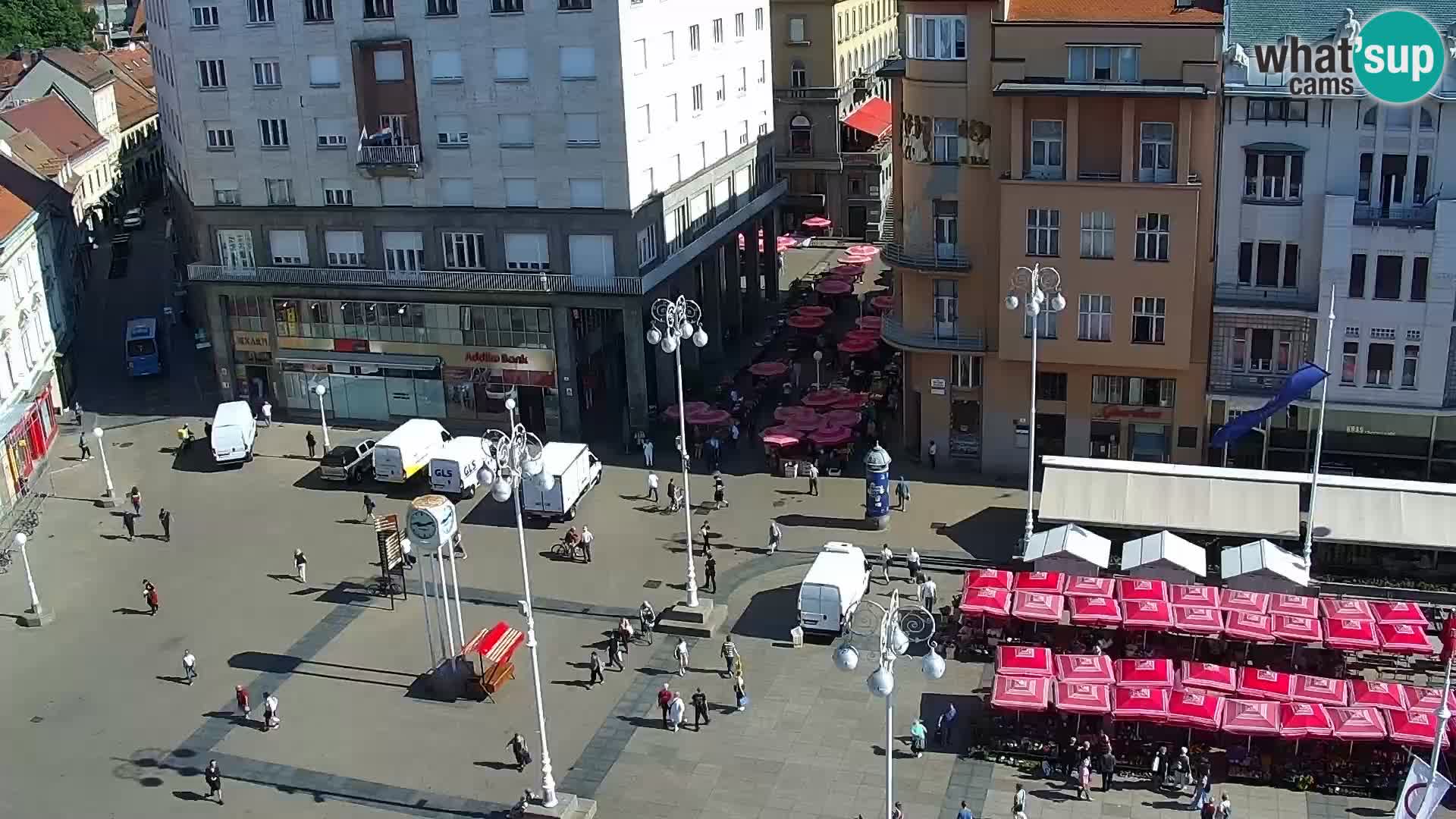 Ban Jelačić live cam Zagreb – Hotel Dubrovnik