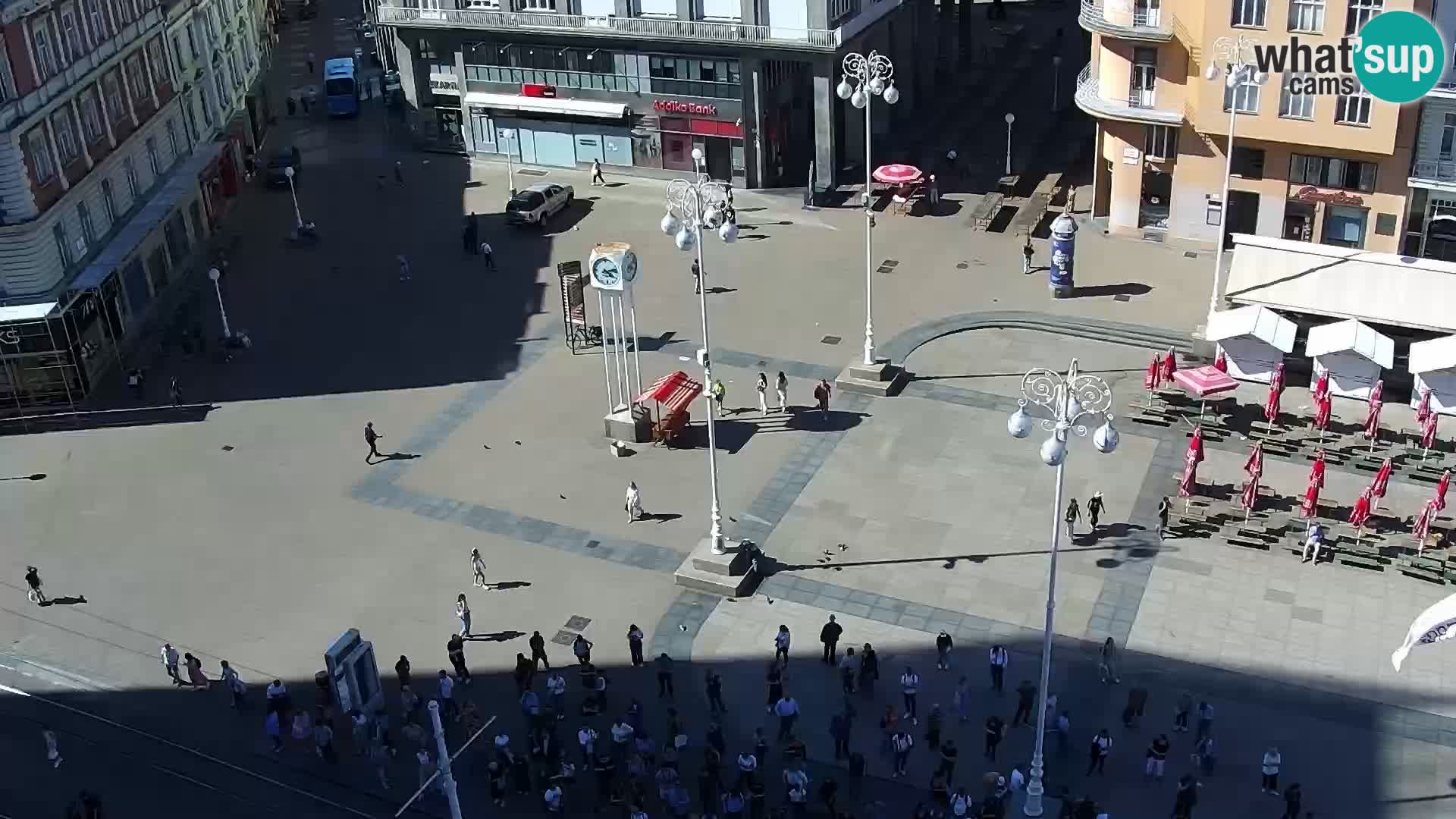 Ban Jelačić Platz Live webcam Zagreb – Hotel Dubrovnik