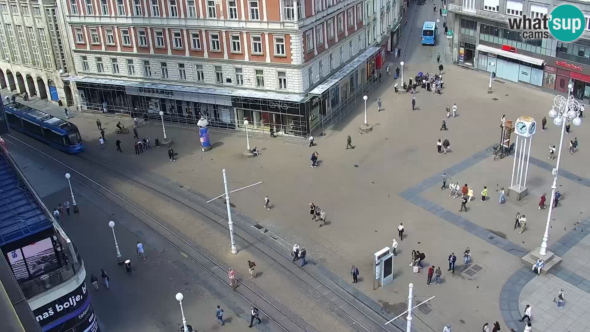 Ban Jelačić live cam Zagreb – Hotel Dubrovnik
