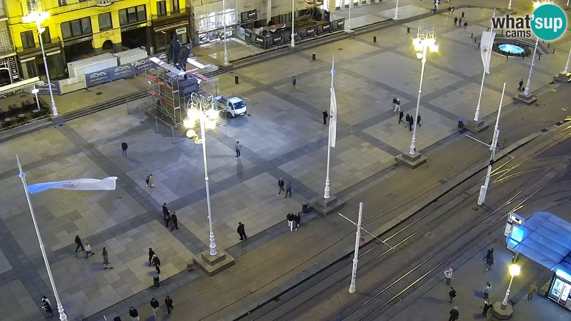 Ban Jelačić live cam Zagreb – Hotel Dubrovnik